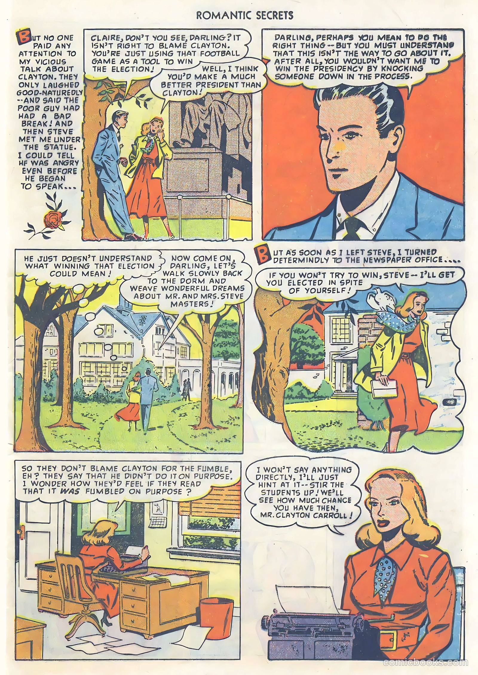 Romantic Secrets #2 (1949) — page 37 of 52