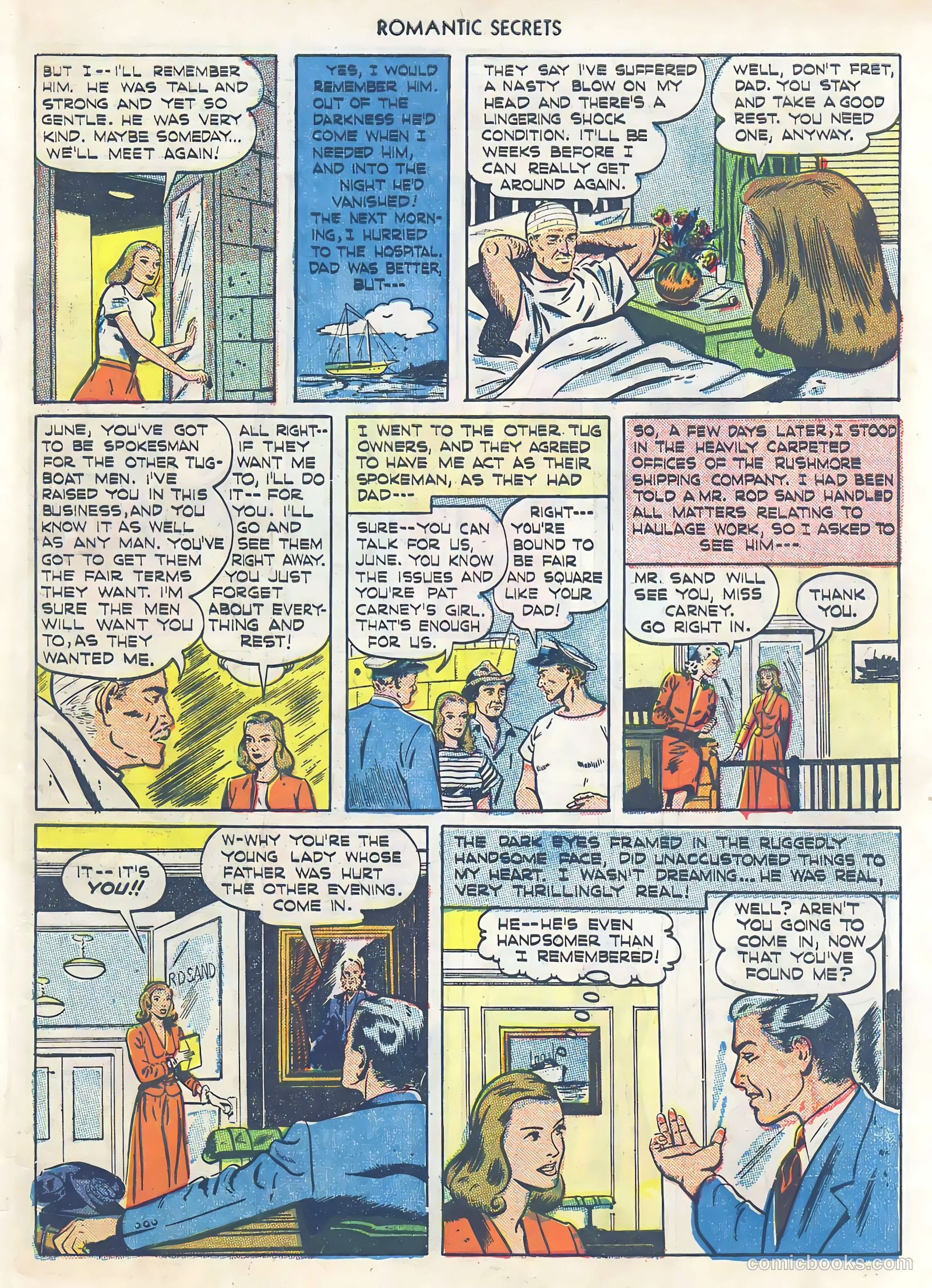 Romantic Secrets #2 (1949) — page 43 of 52