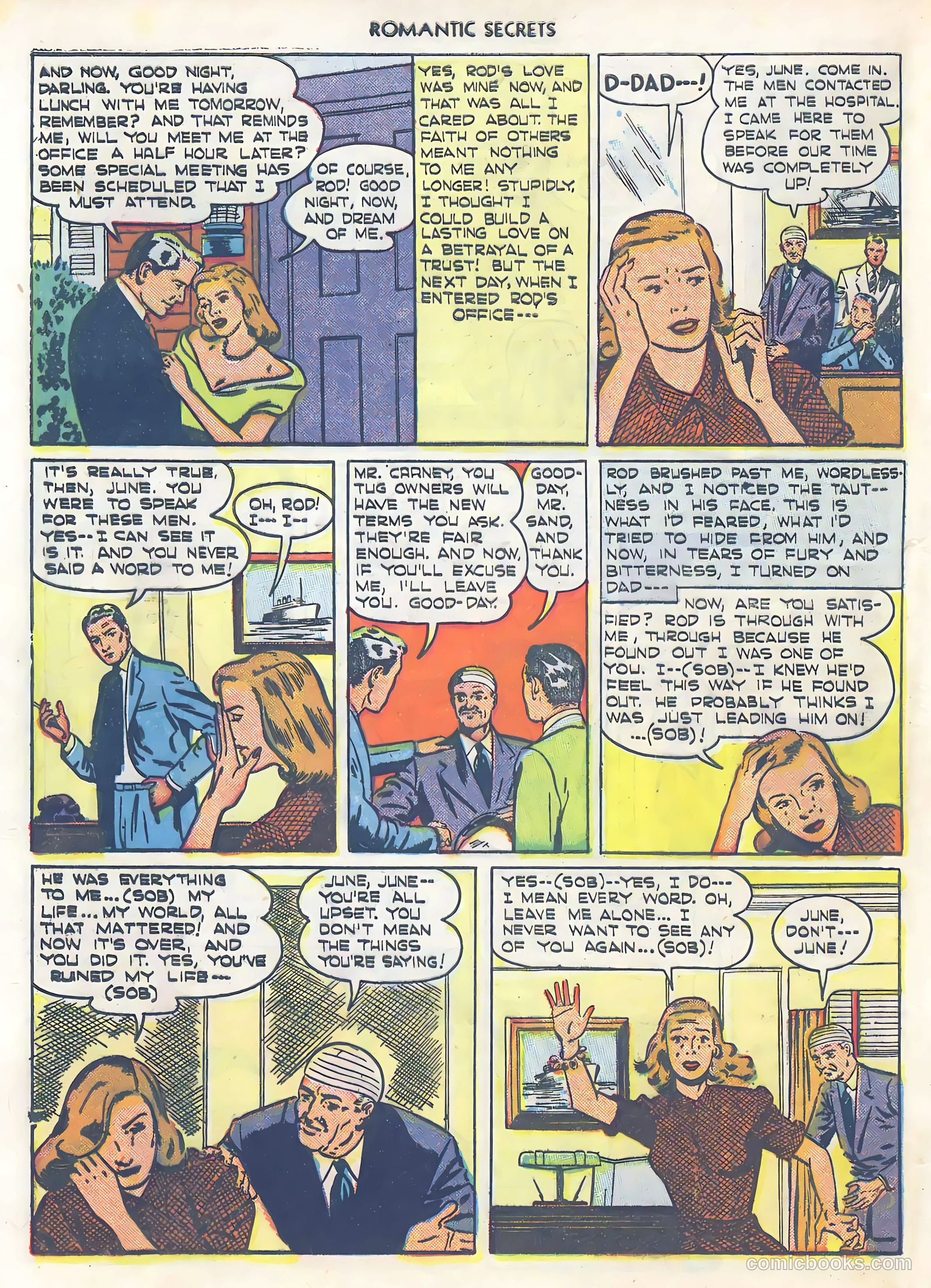 Romantic Secrets #2 (1949) — page 48 of 52