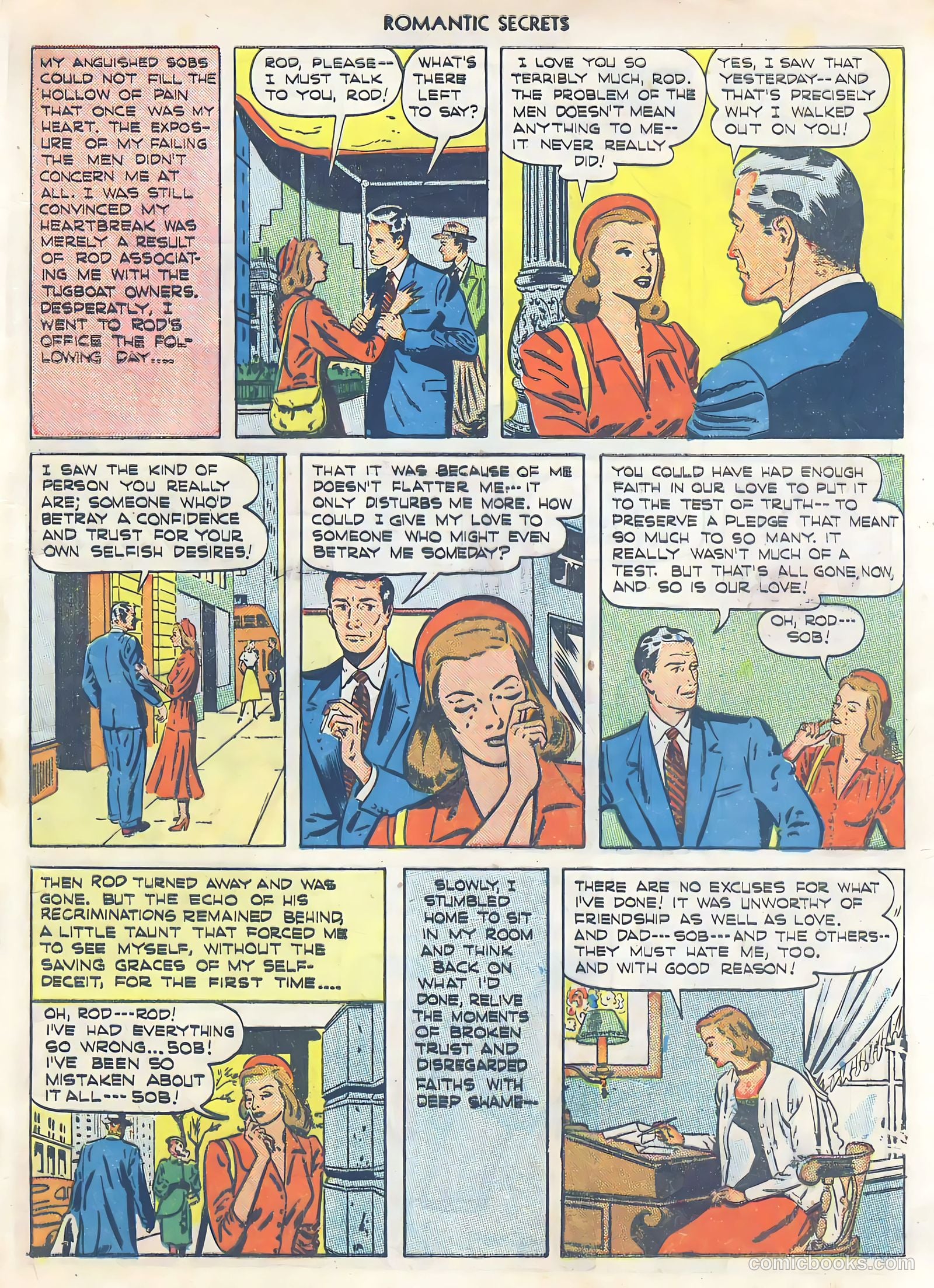 Romantic Secrets #2 (1949) — page 49 of 52