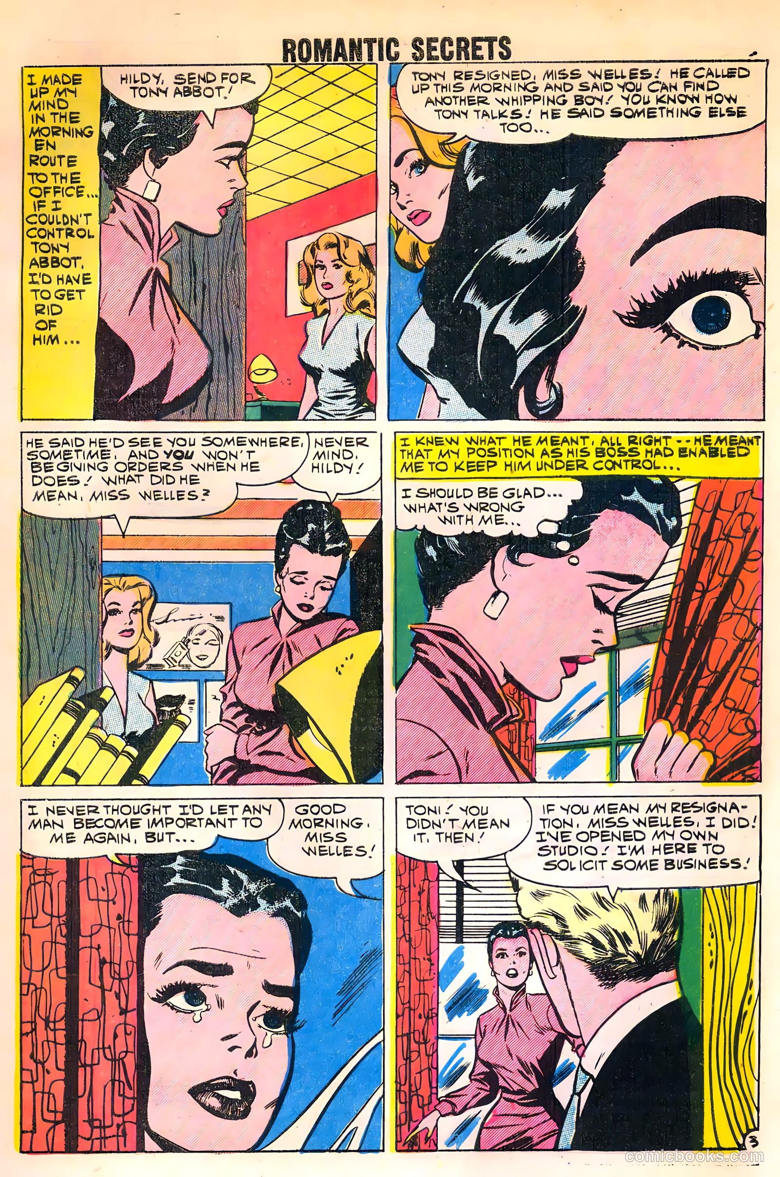 Romantic Secrets #20 (1959) — page 5 of 36