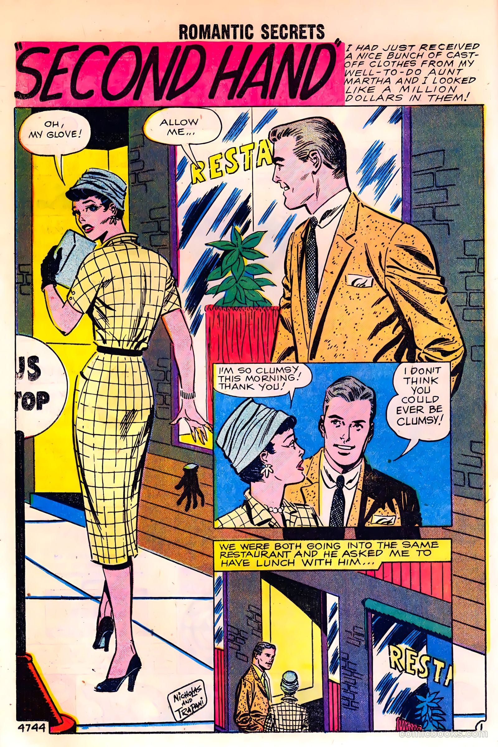 Romantic Secrets #20 (1959) — page 12 of 36
