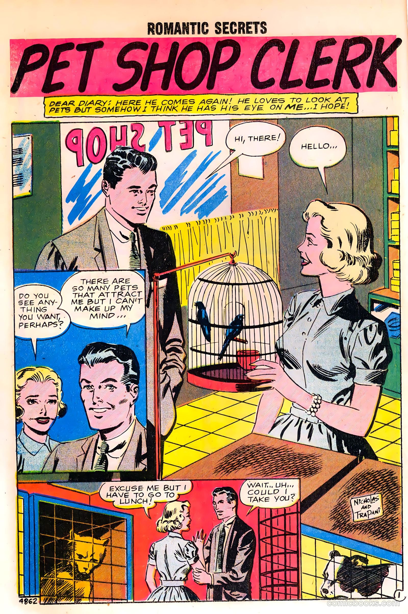 Romantic Secrets #20 (1959) — page 16 of 36