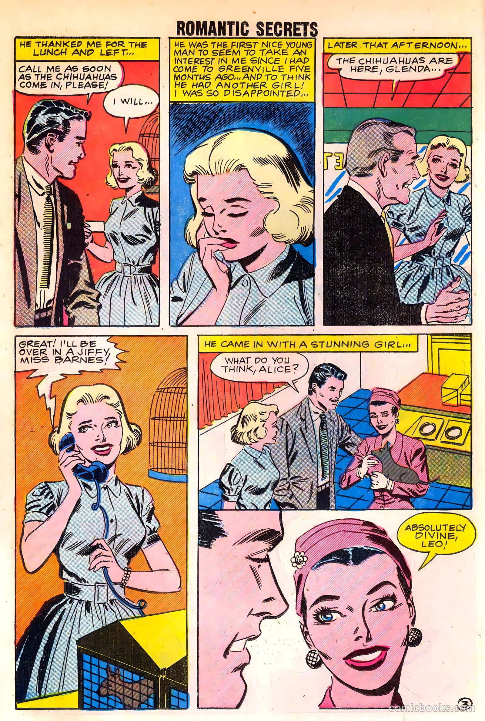 Romantic Secrets #20 (1959) — page 18 of 36