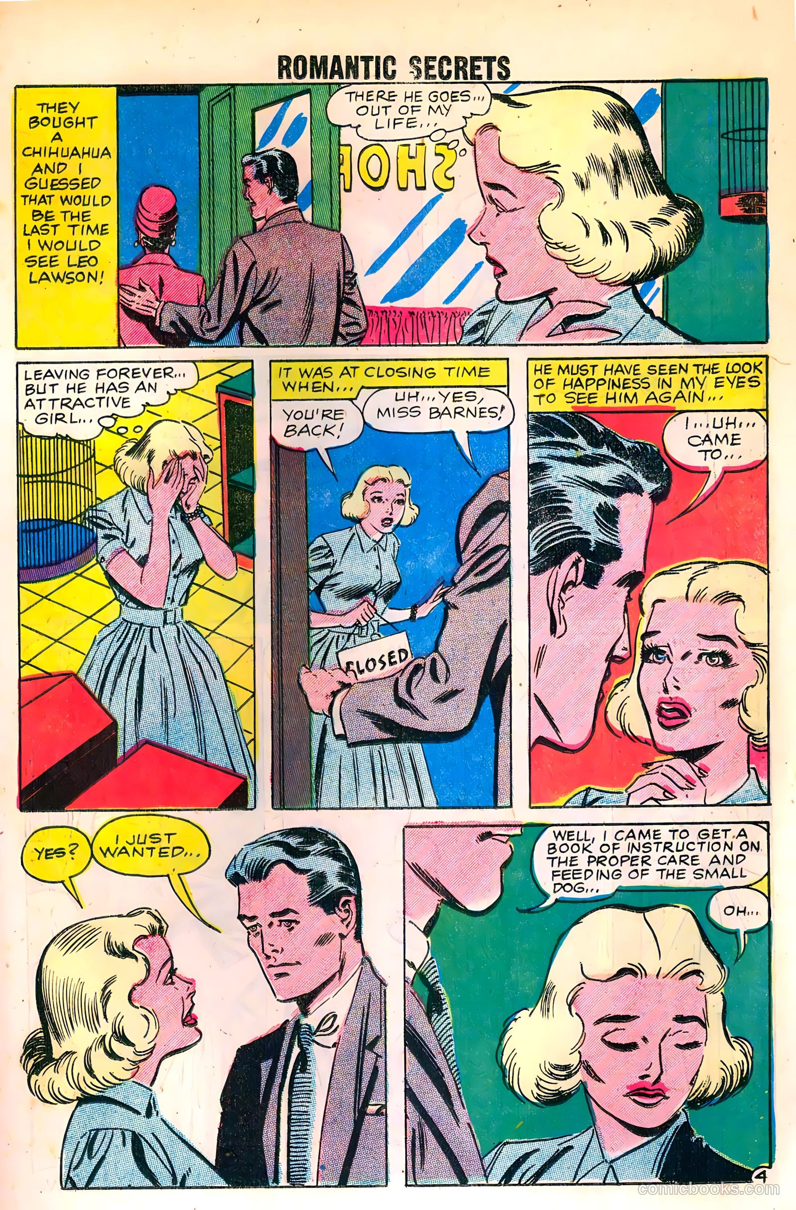 Romantic Secrets #20 (1959) — page 19 of 36