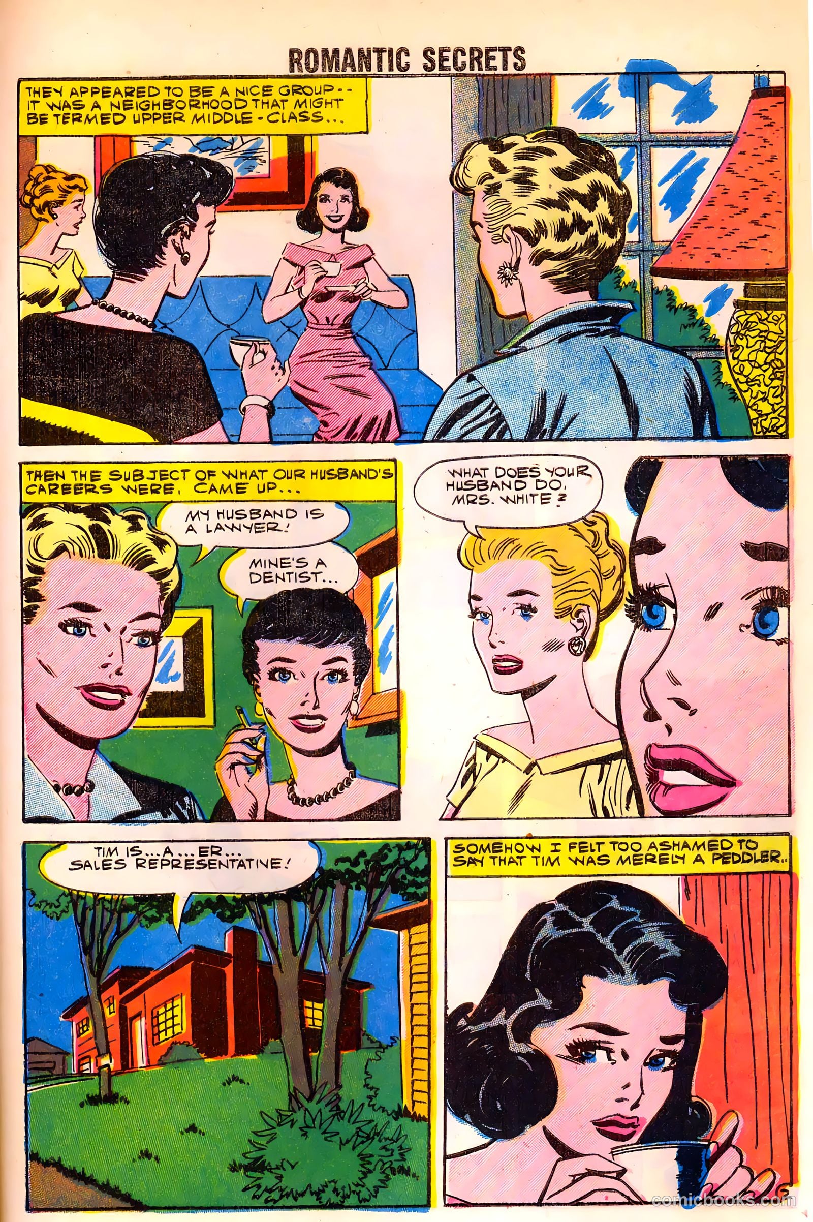 Romantic Secrets #20 (1959) — page 29 of 36
