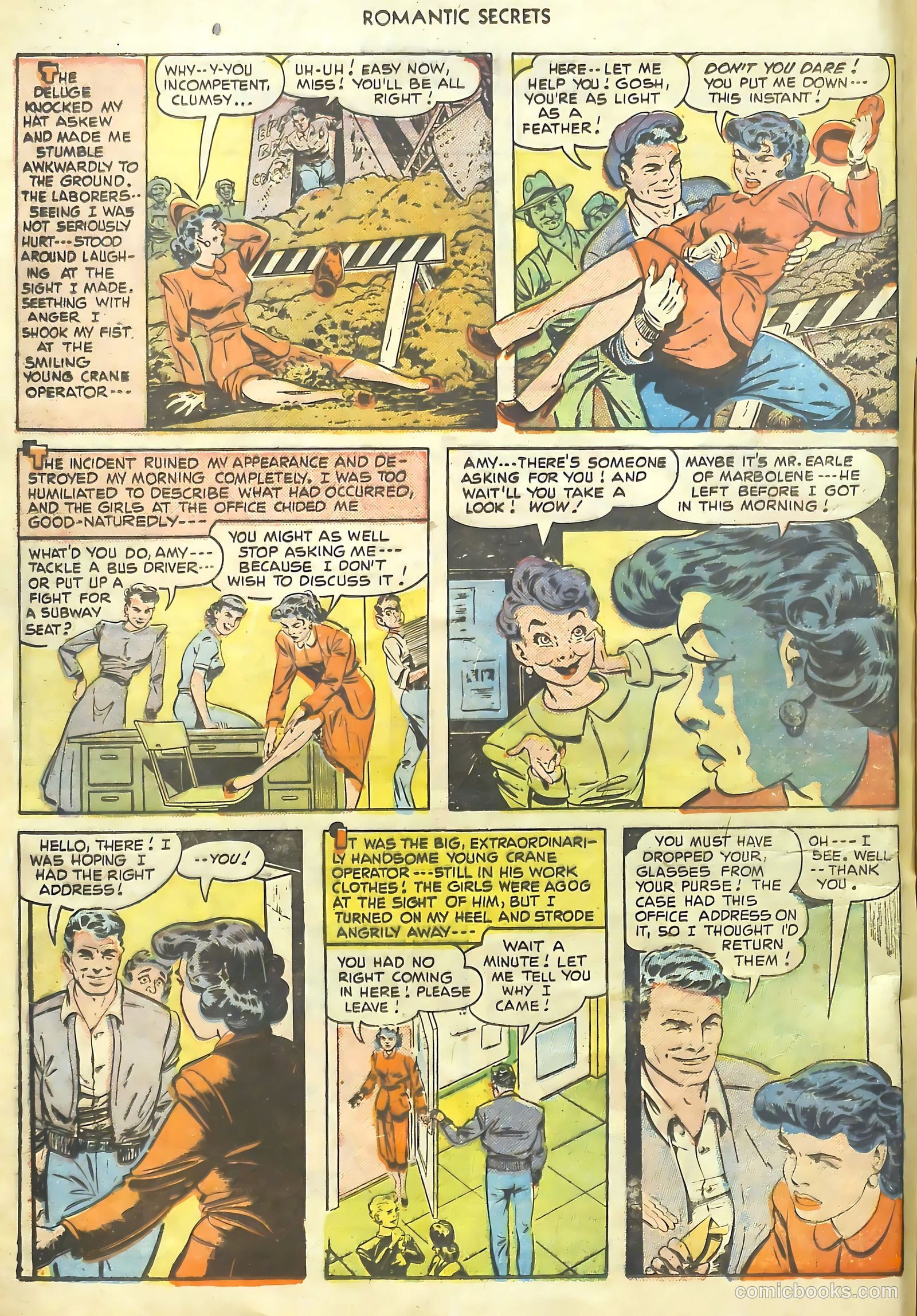 Romantic Secrets #20 (1951) — page 5 of 37