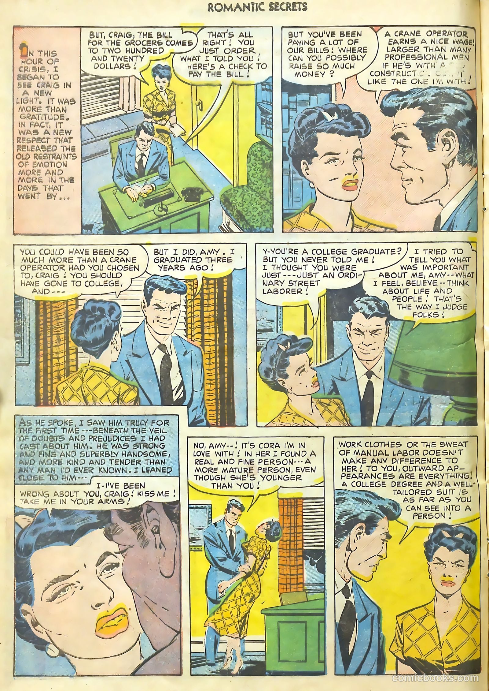 Romantic Secrets #20 (1951) — page 13 of 37