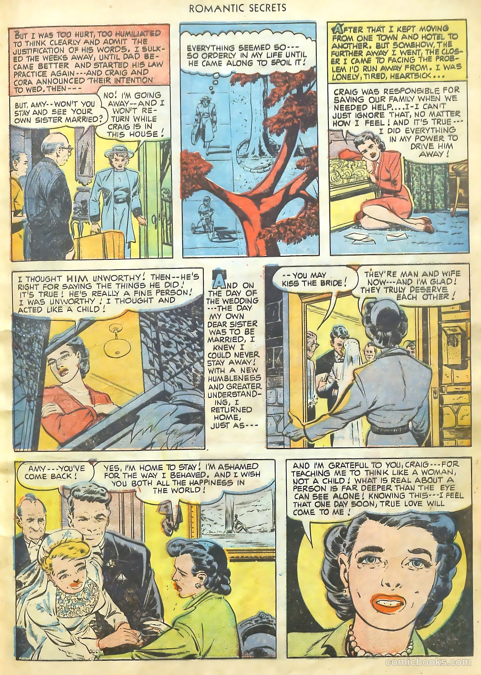 Romantic Secrets #20 (1951) — page 14 of 37