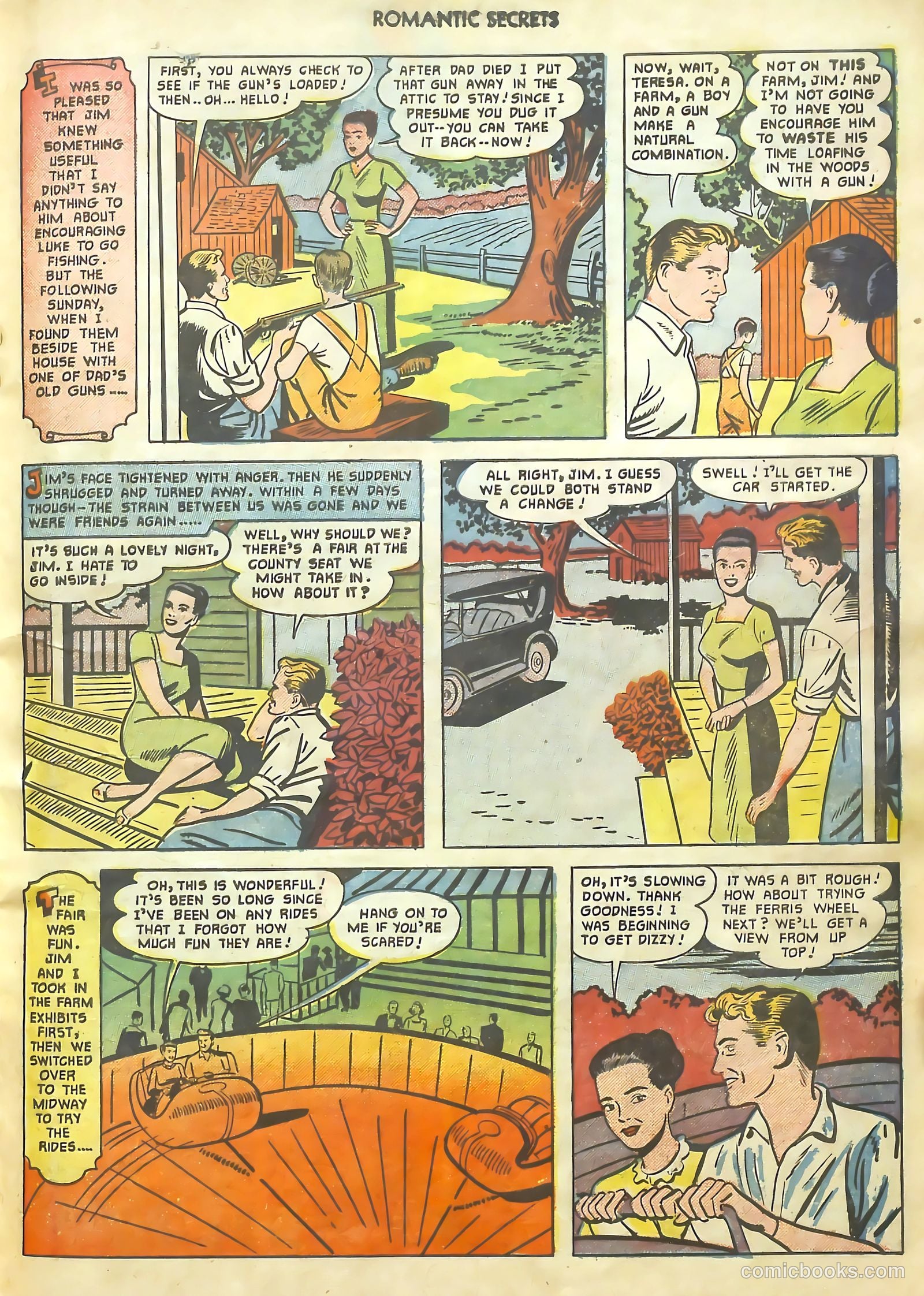 Romantic Secrets #20 (1951) — page 20 of 37