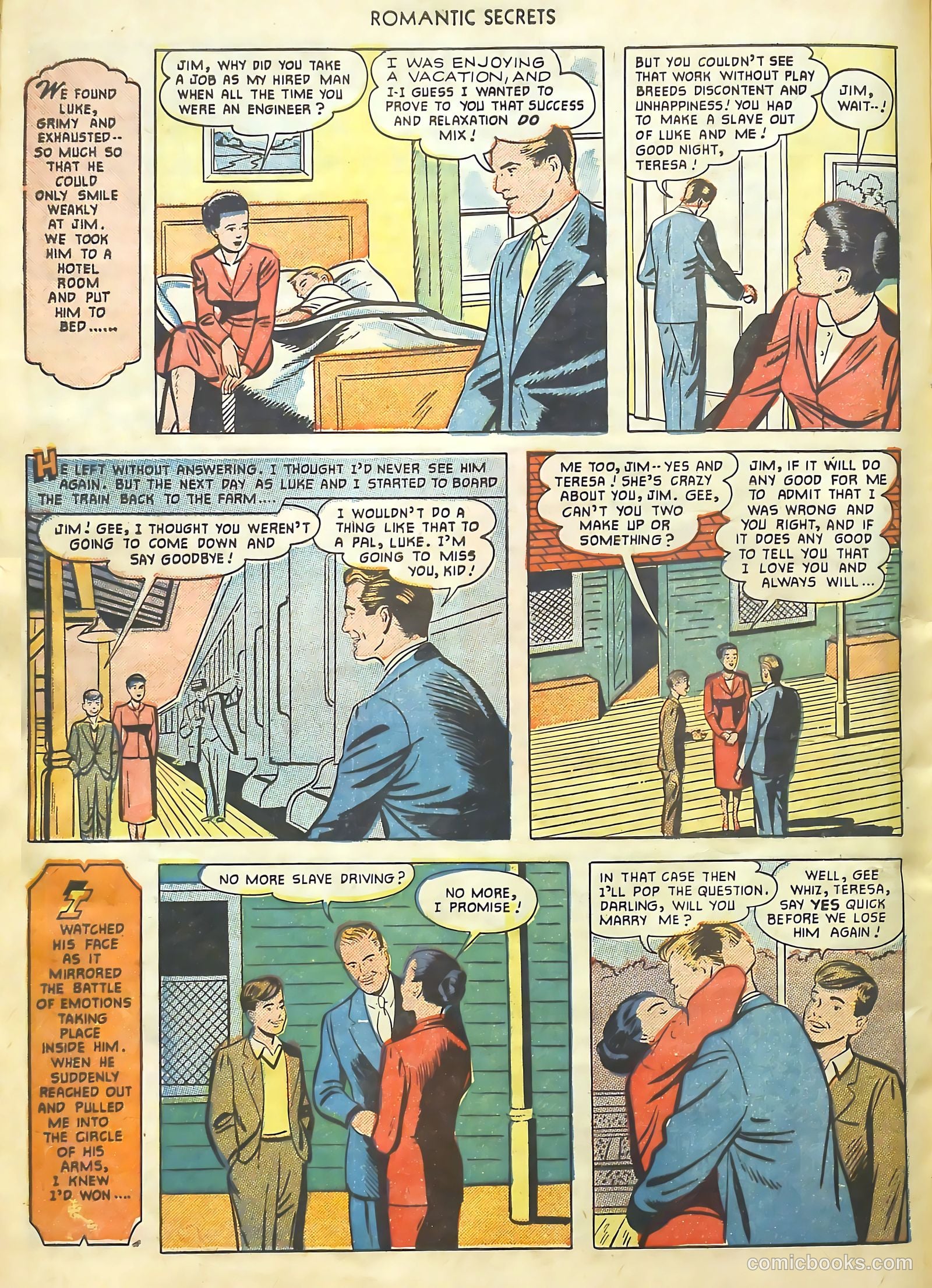 Romantic Secrets #20 (1951) — page 23 of 37