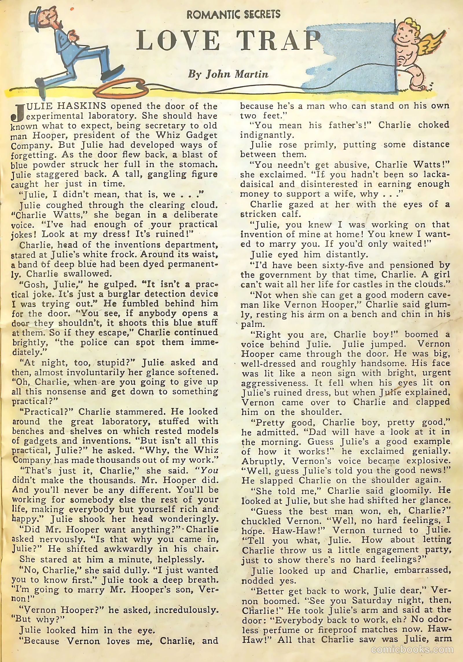 Romantic Secrets #20 (1951) — page 24 of 37