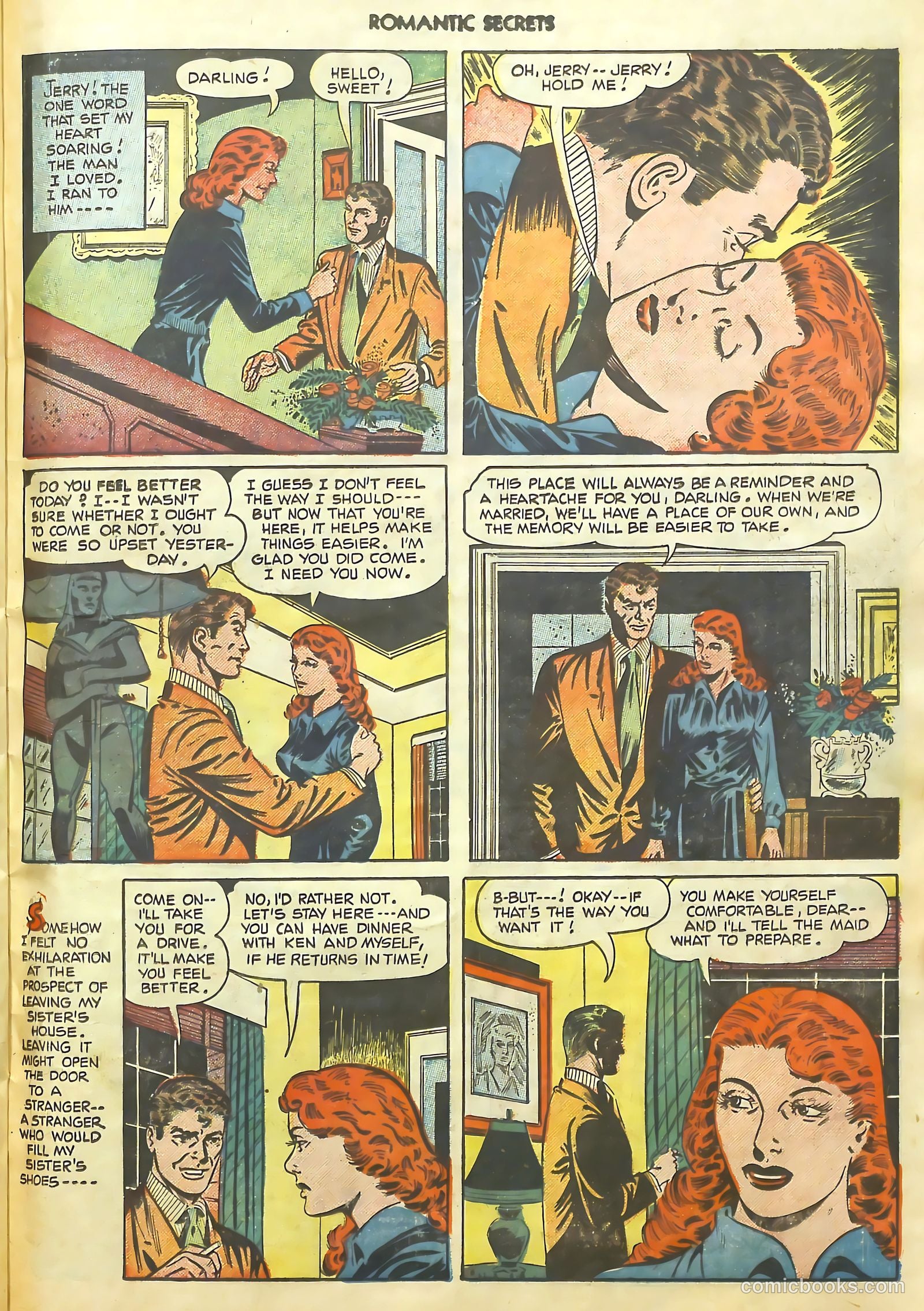 Romantic Secrets #20 (1951) — page 28 of 37