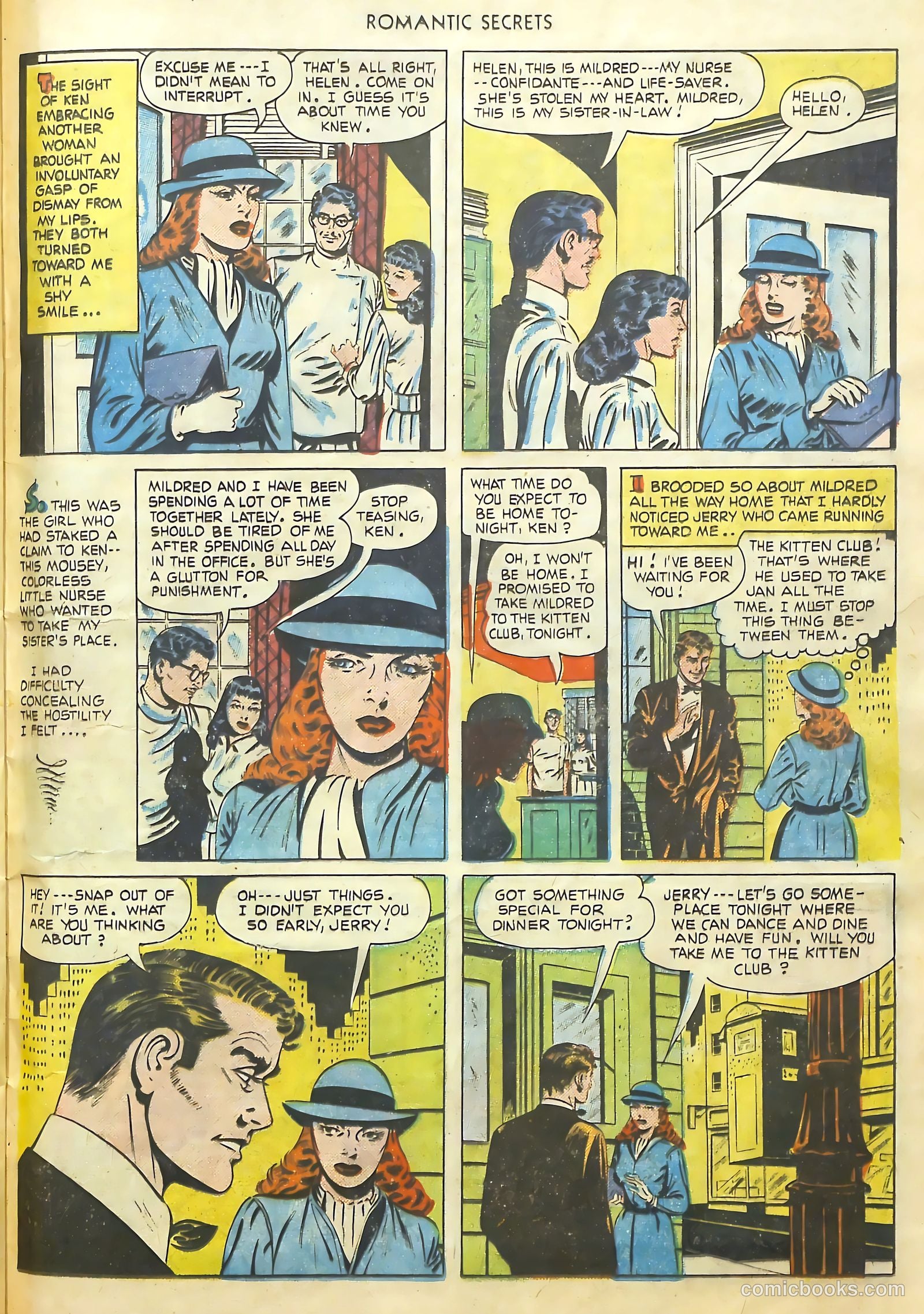 Romantic Secrets #20 (1951) — page 30 of 37