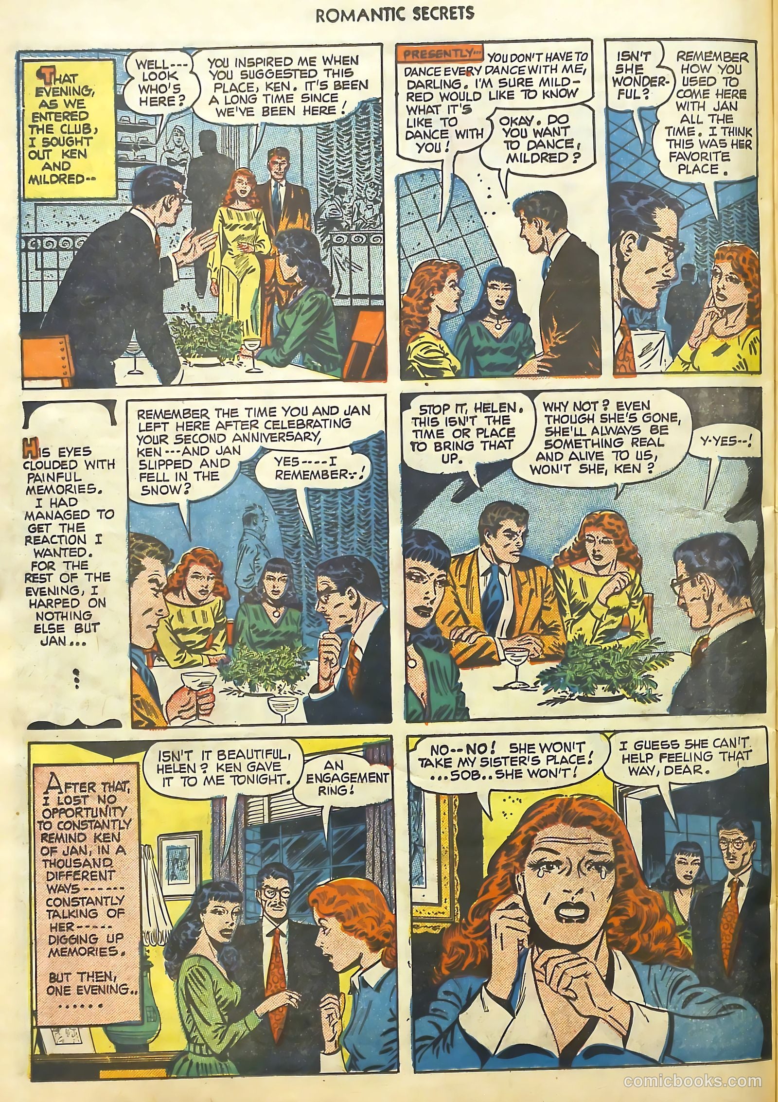Romantic Secrets #20 (1951) — page 31 of 37