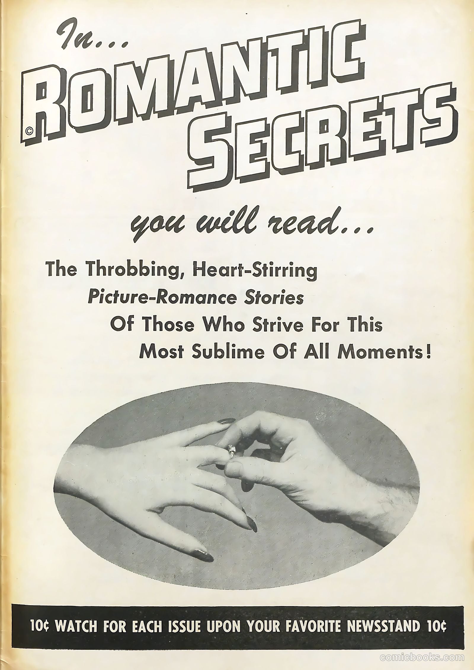 Romantic Secrets #20 (1951) — page 36 of 37