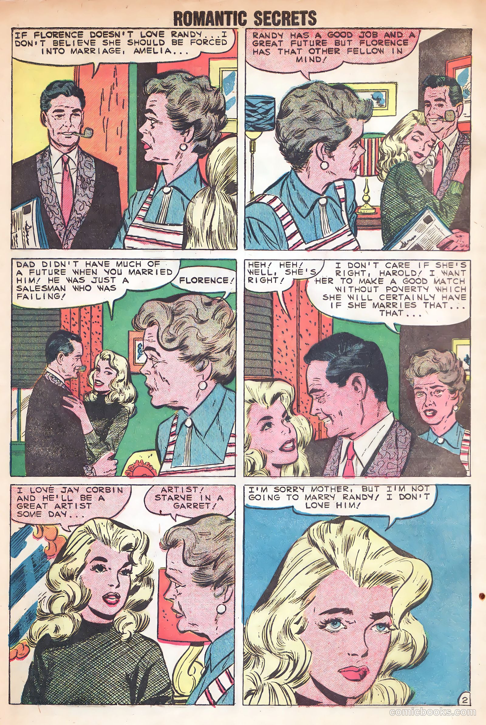 Romantic Secrets #21 (1959) — page 4 of 36