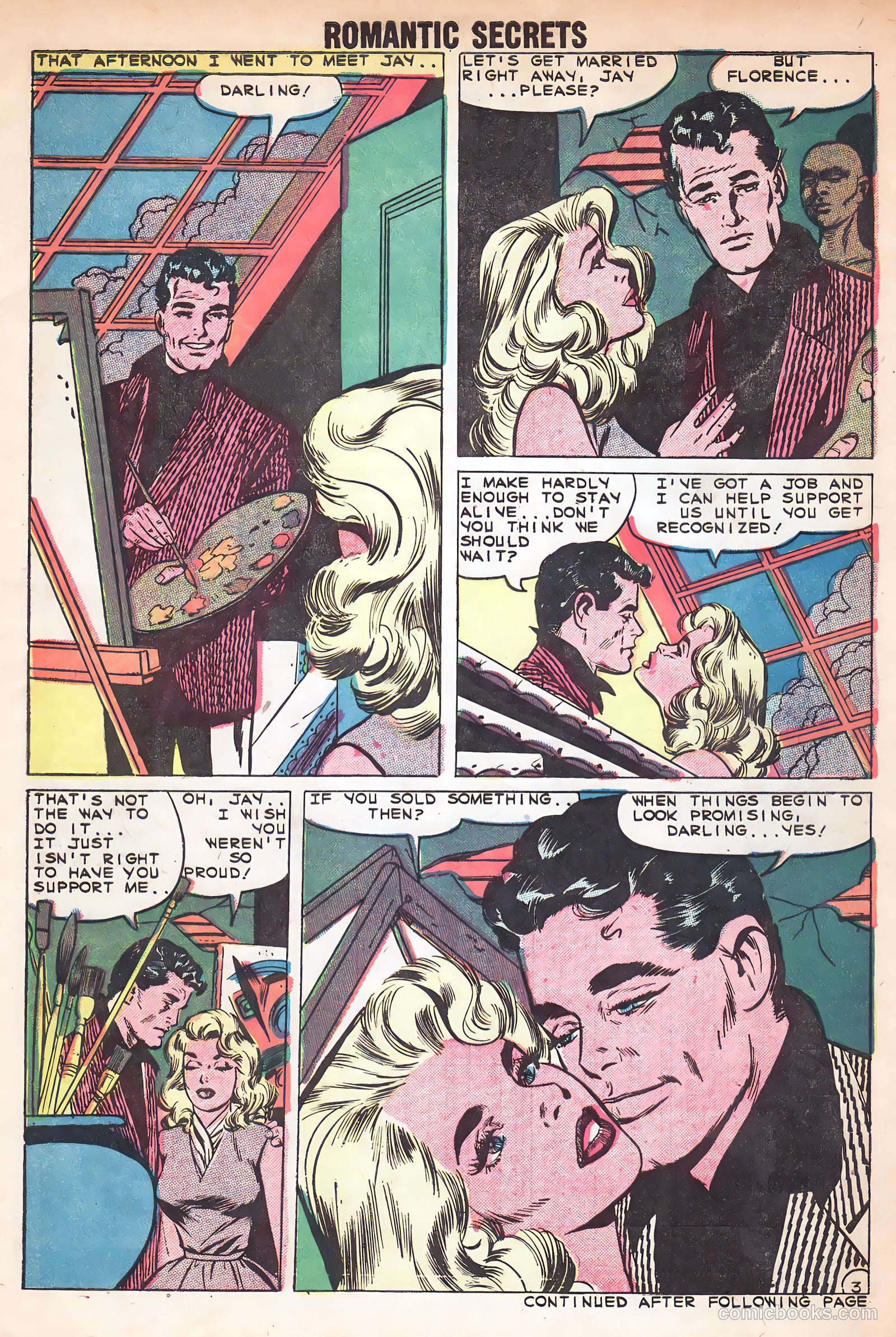 Romantic Secrets #21 (1959) — page 5 of 36