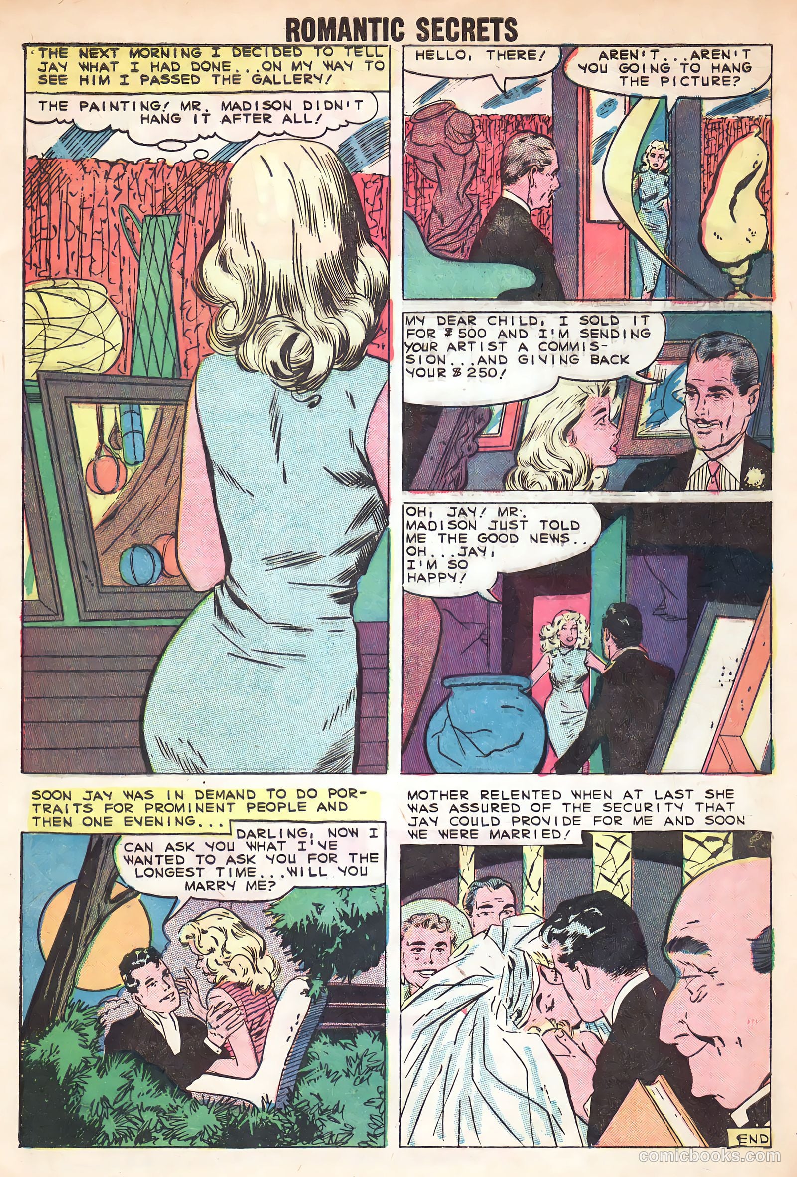 Romantic Secrets #21 (1959) — page 9 of 36