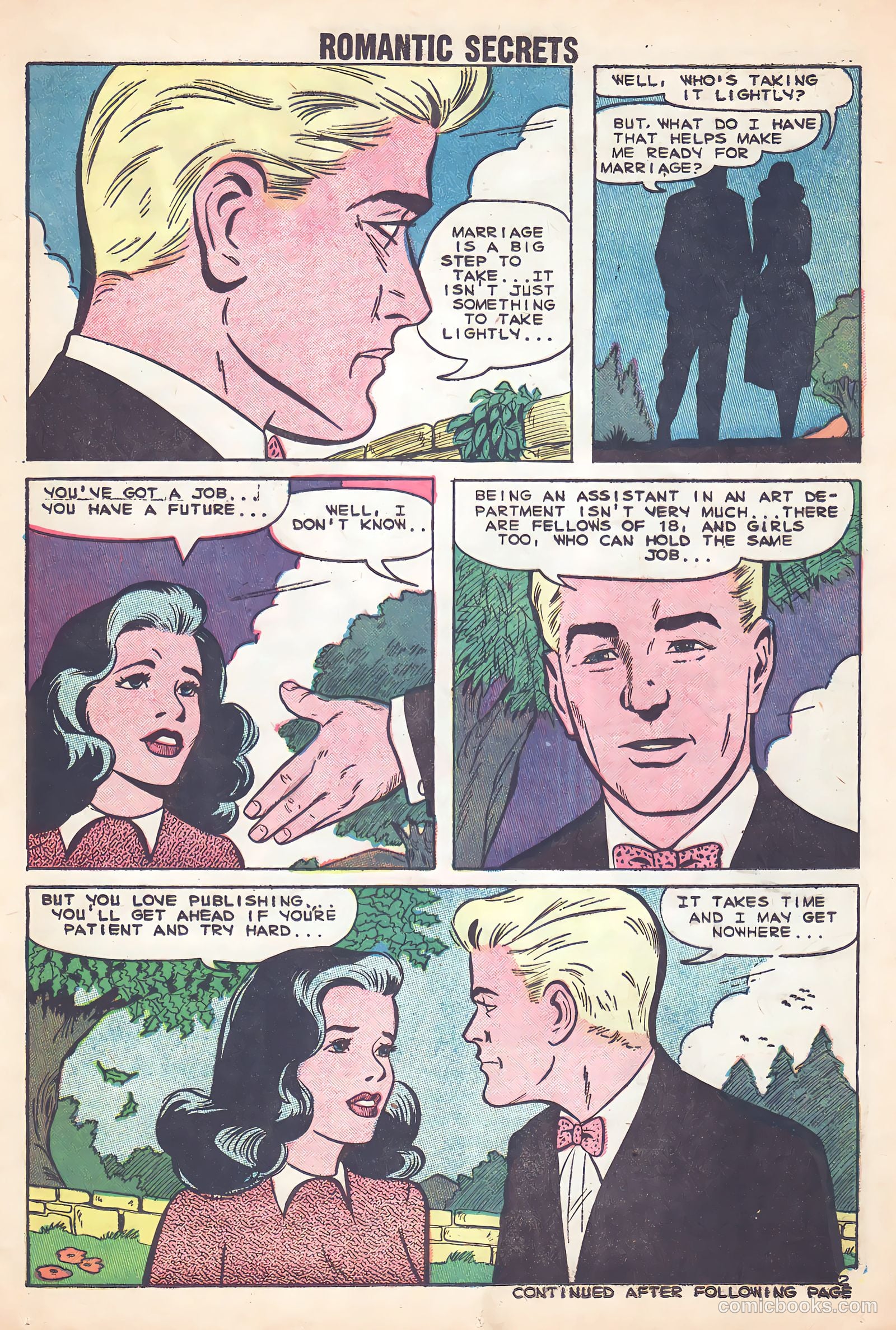 Romantic Secrets #21 (1959) — page 21 of 36