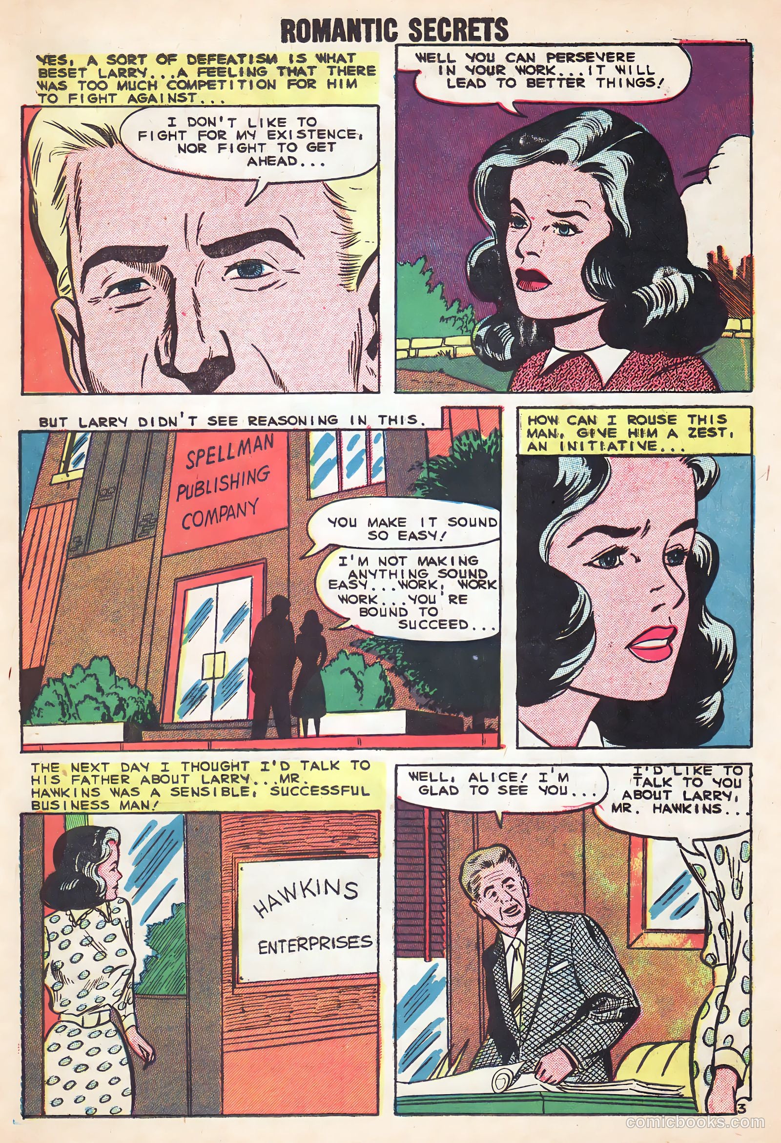 Romantic Secrets #21 (1959) — page 23 of 36