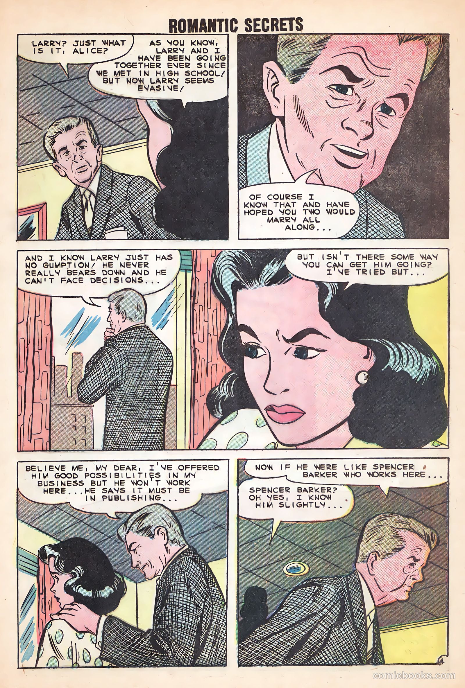 Romantic Secrets #21 (1959) — page 24 of 36