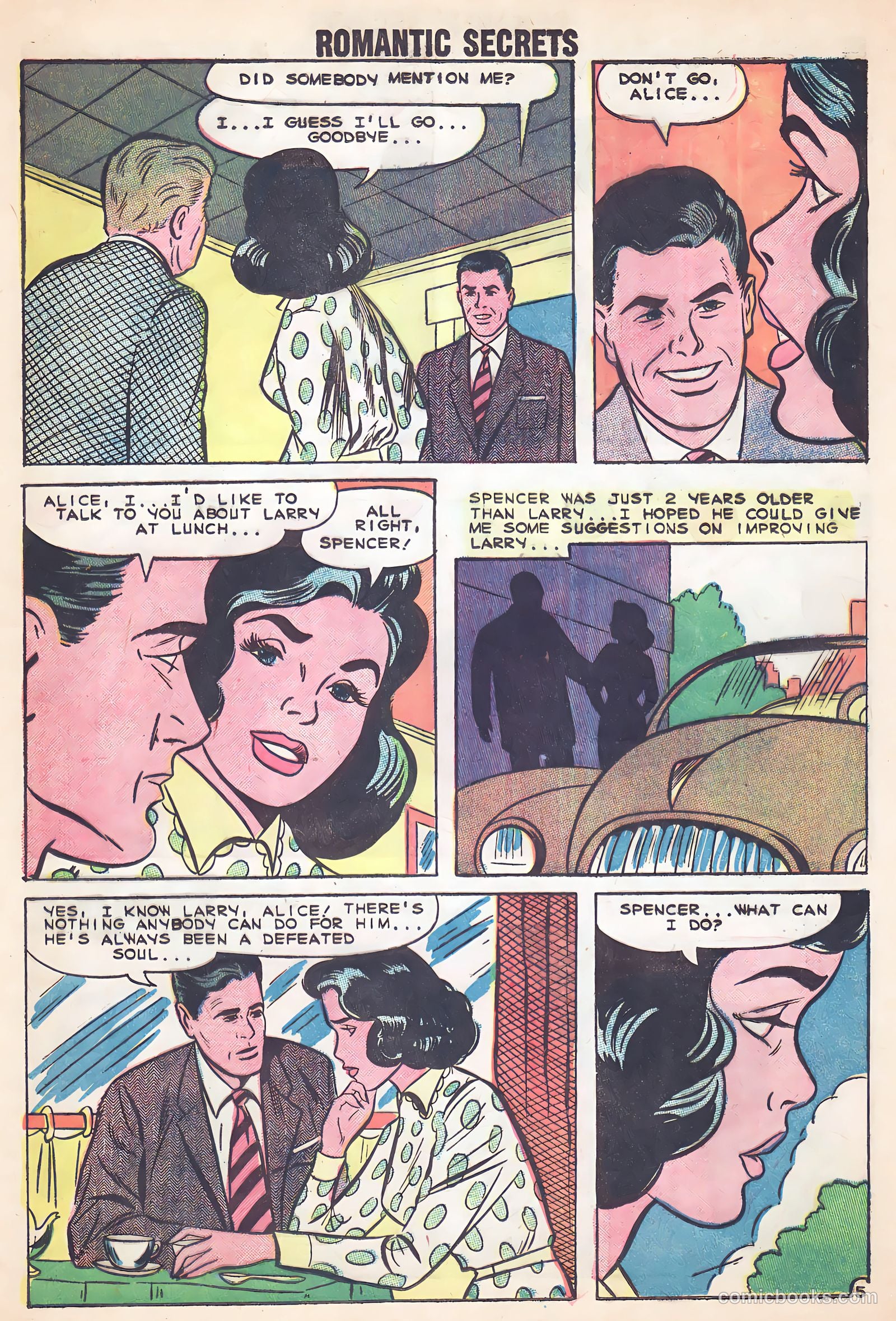 Romantic Secrets #21 (1959) — page 25 of 36