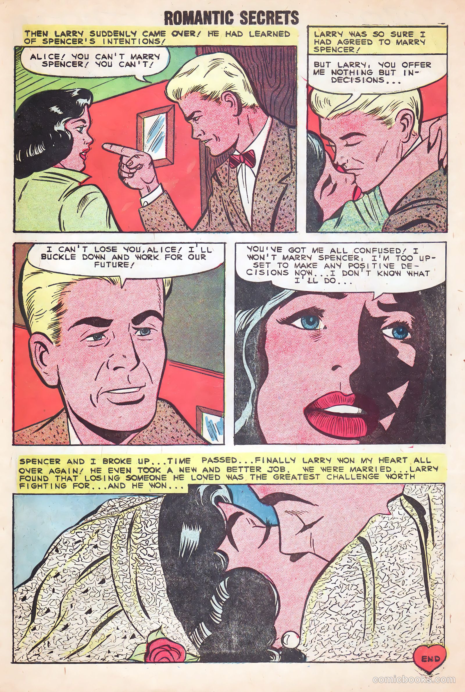 Romantic Secrets #21 (1959) — page 27 of 36