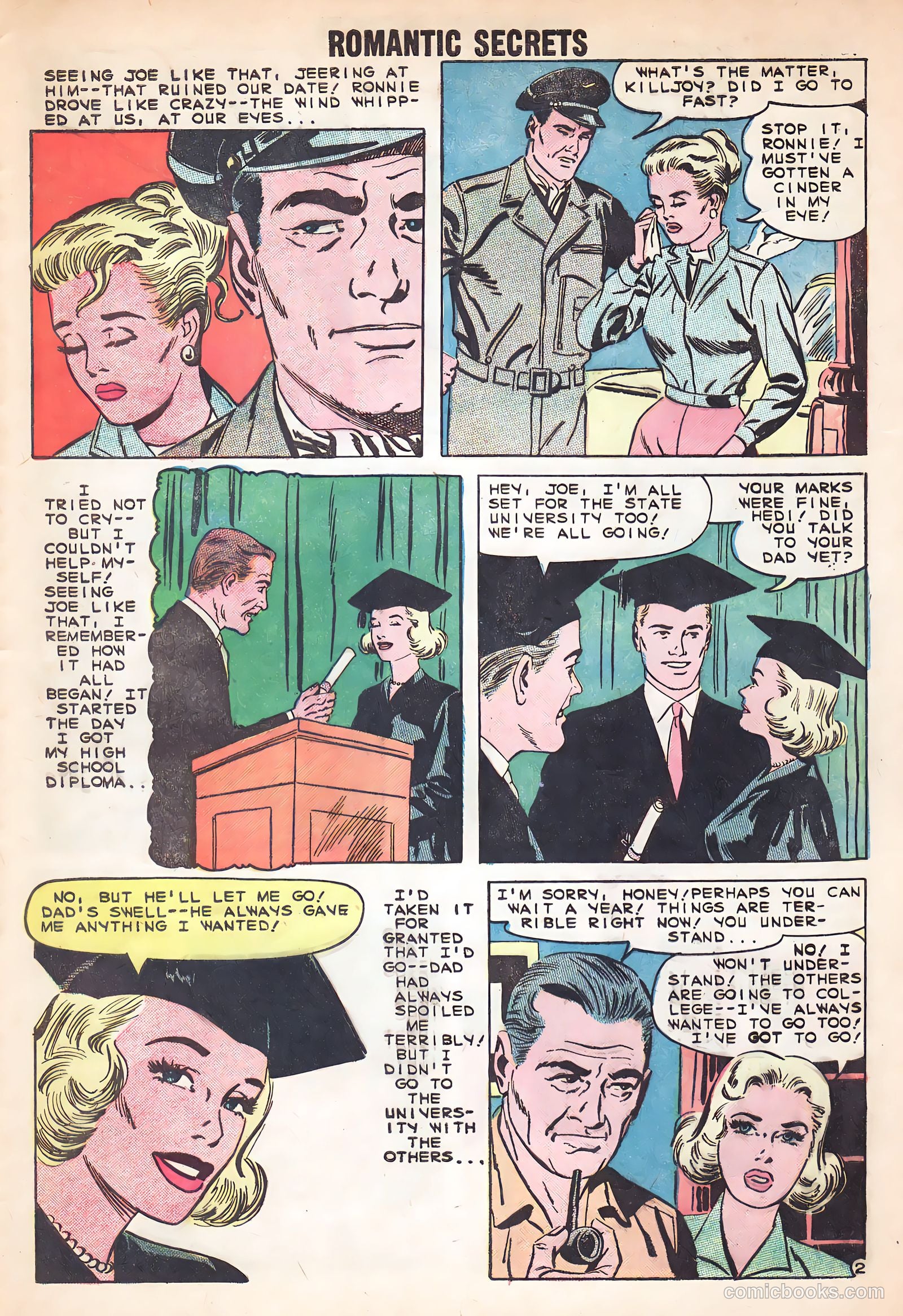 Romantic Secrets #21 (1959) — page 29 of 36