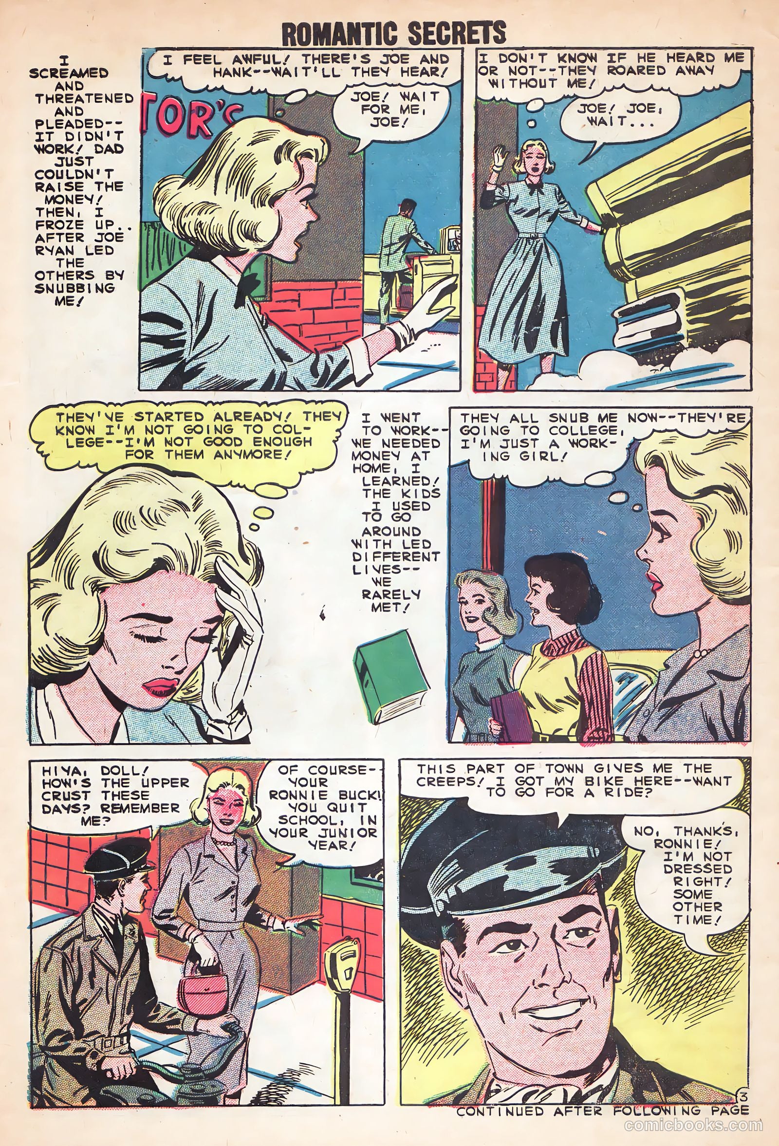 Romantic Secrets #21 (1959) — page 30 of 36