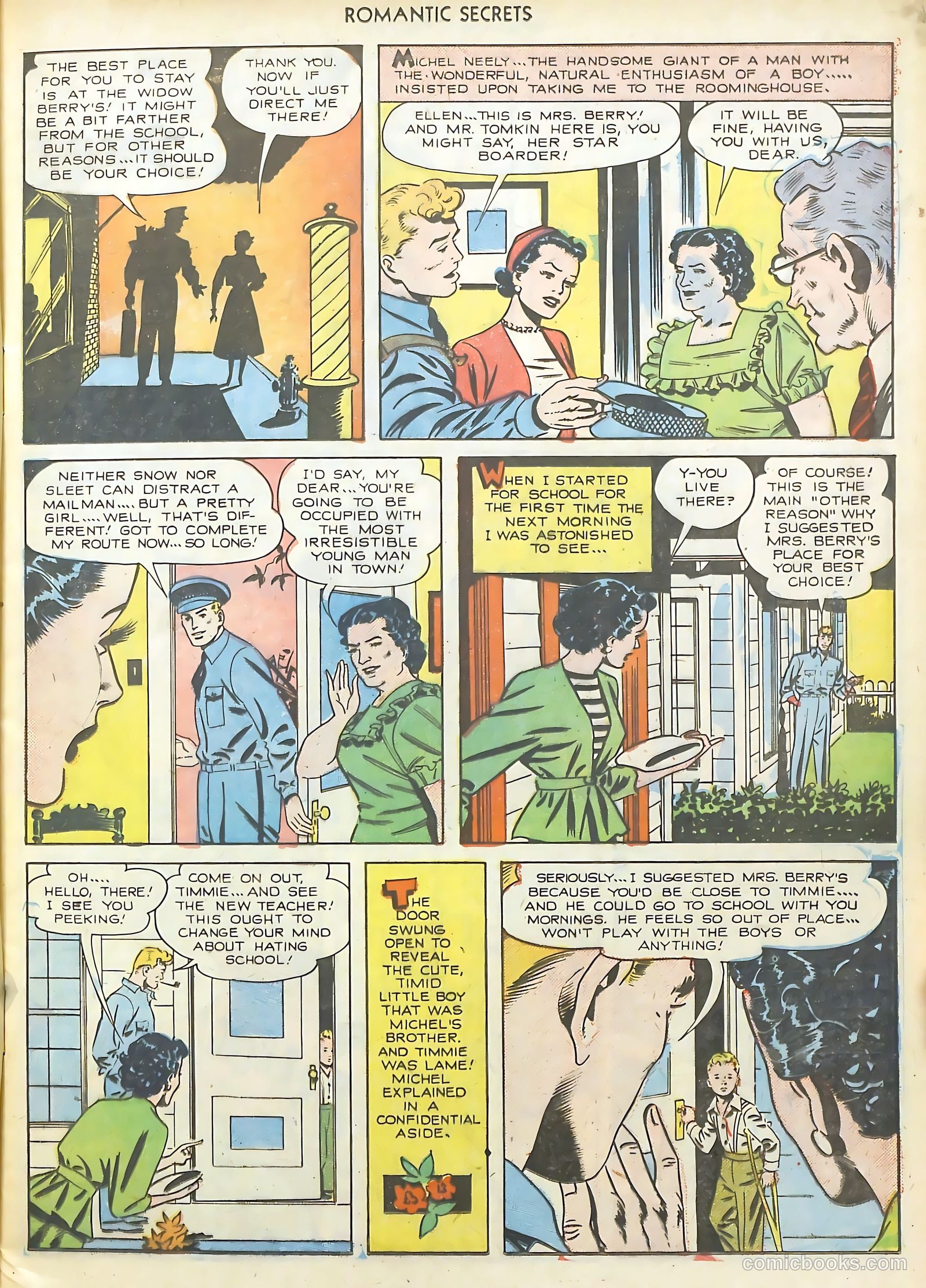 Romantic Secrets #21 (1951) — page 5 of 36