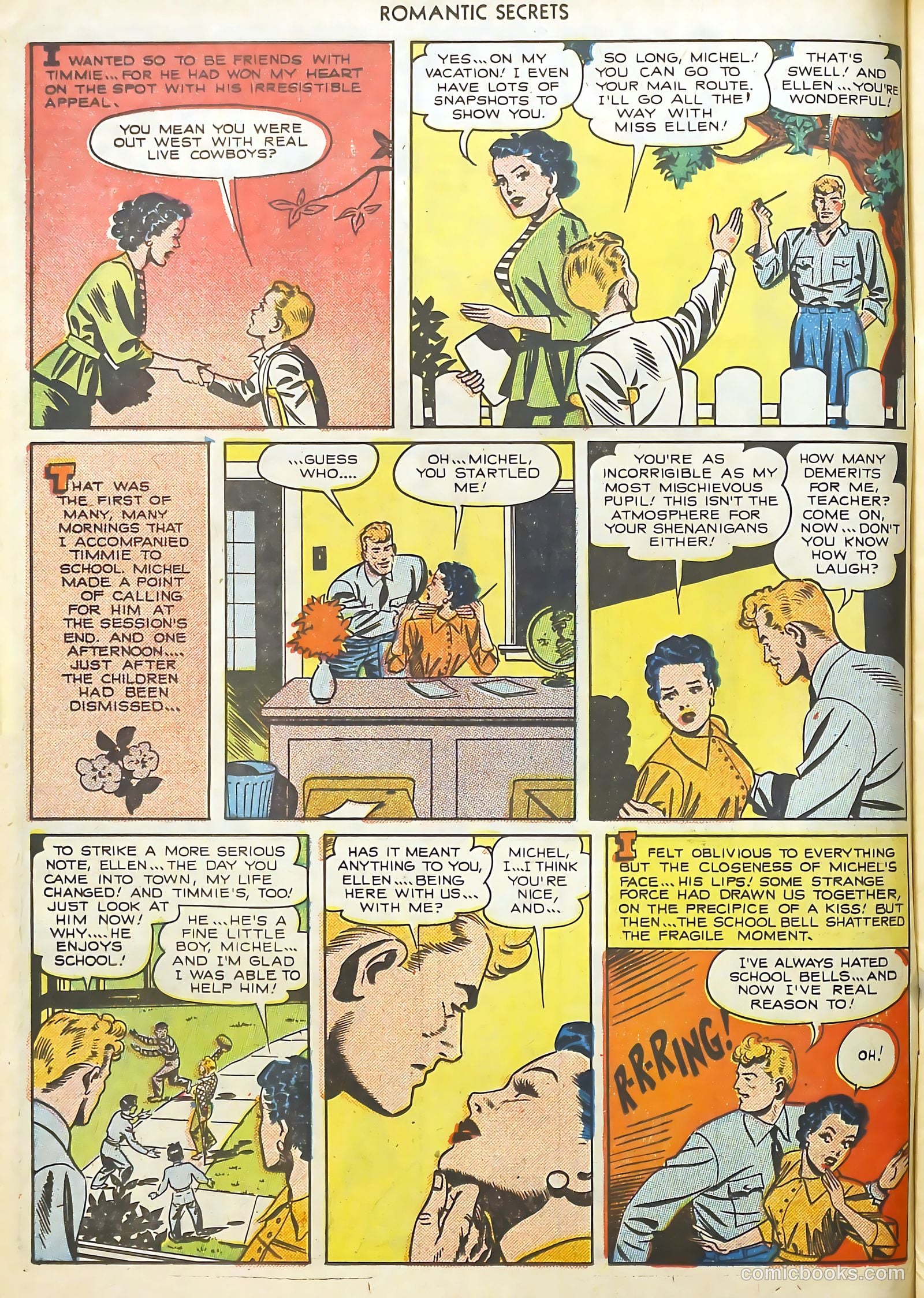 Romantic Secrets #21 (1951) — page 6 of 36
