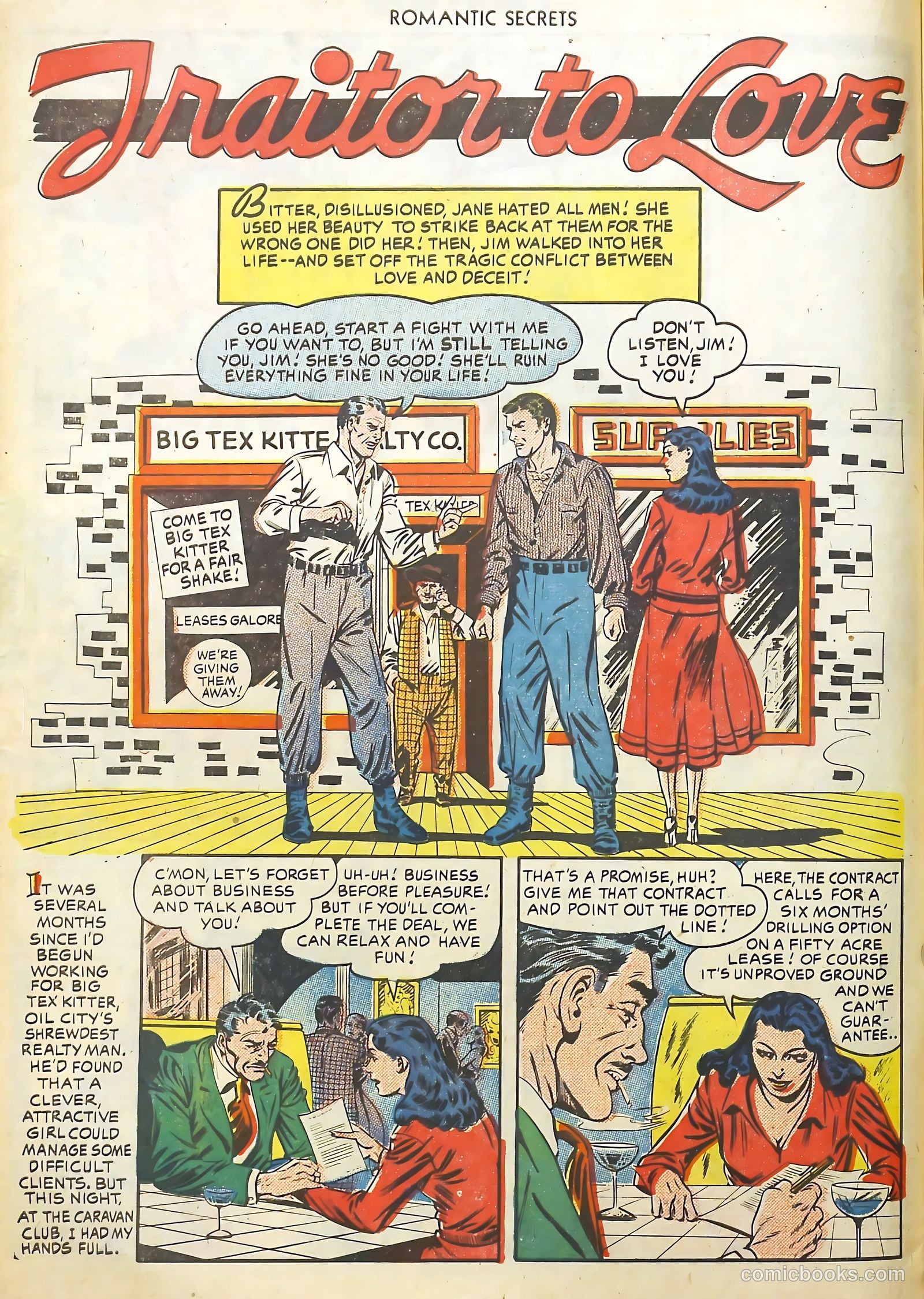 Romantic Secrets #21 (1951) — page 14 of 36