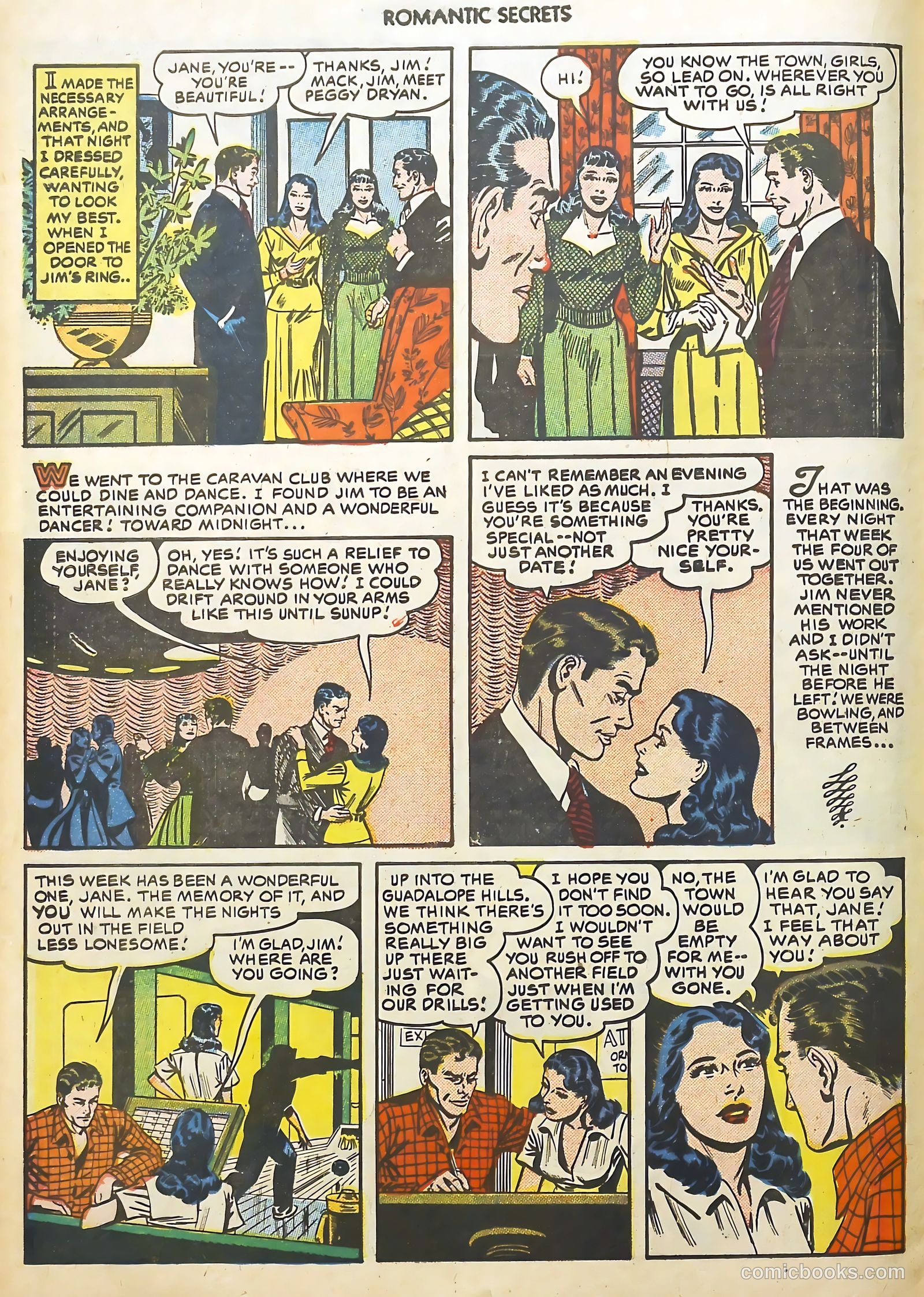 Romantic Secrets #21 (1951) — page 18 of 36