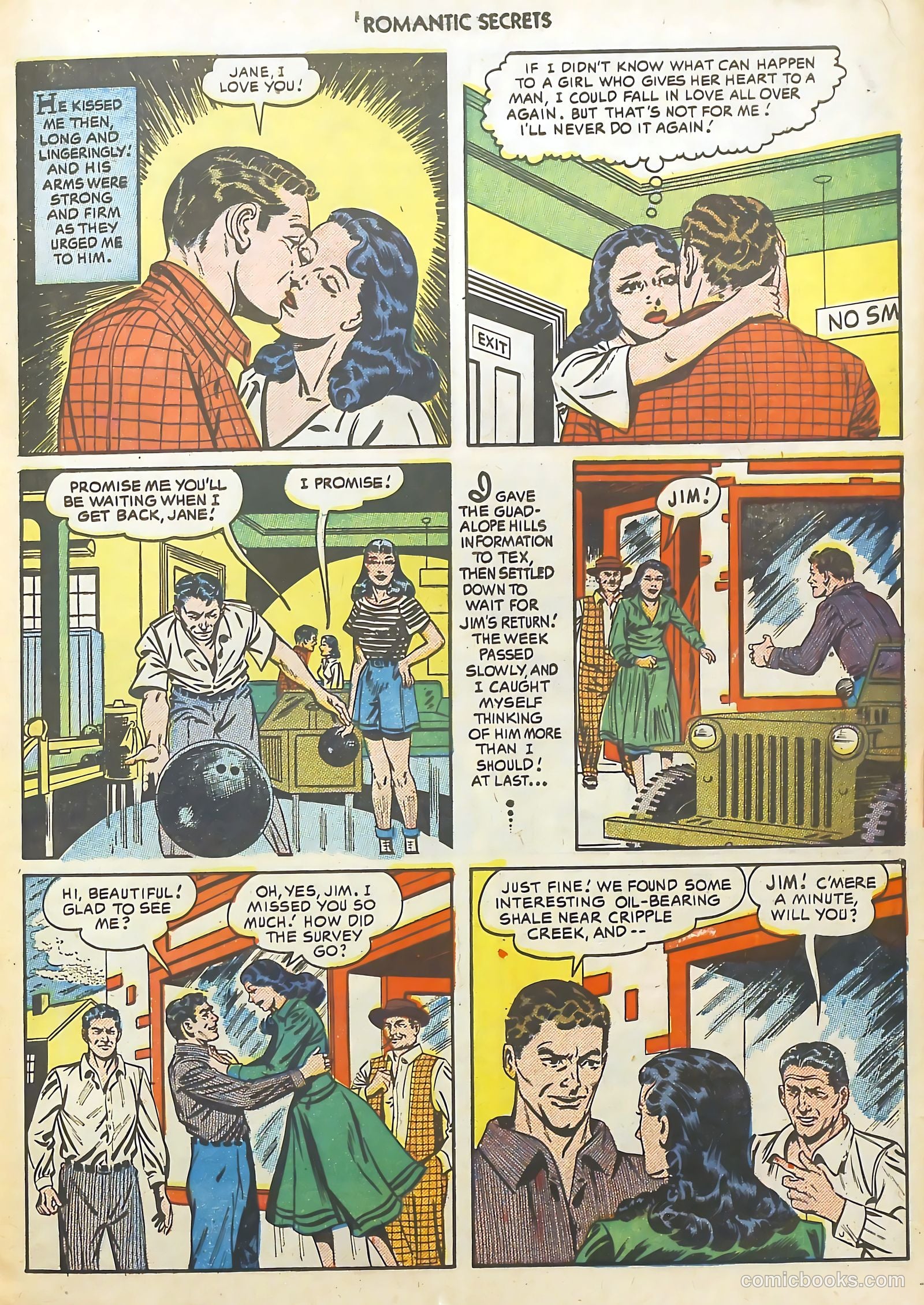 Romantic Secrets #21 (1951) — page 19 of 36