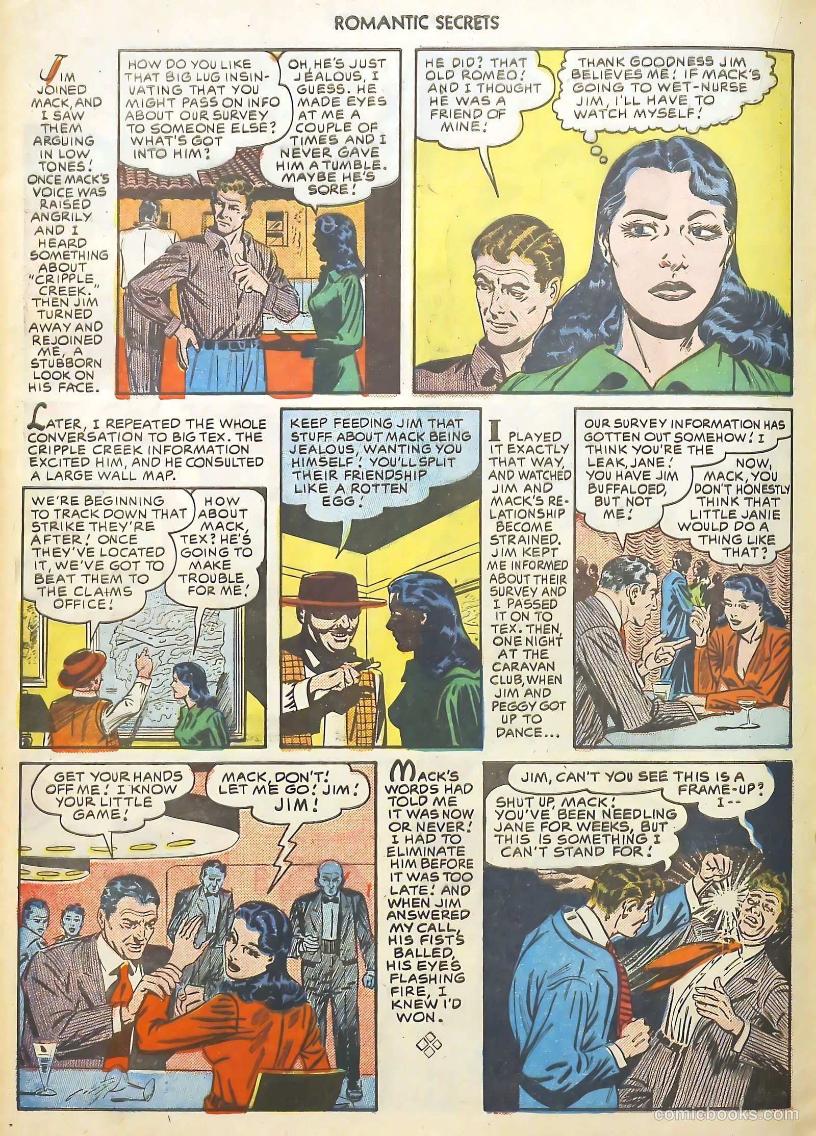Romantic Secrets #21 (1951) — page 20 of 36