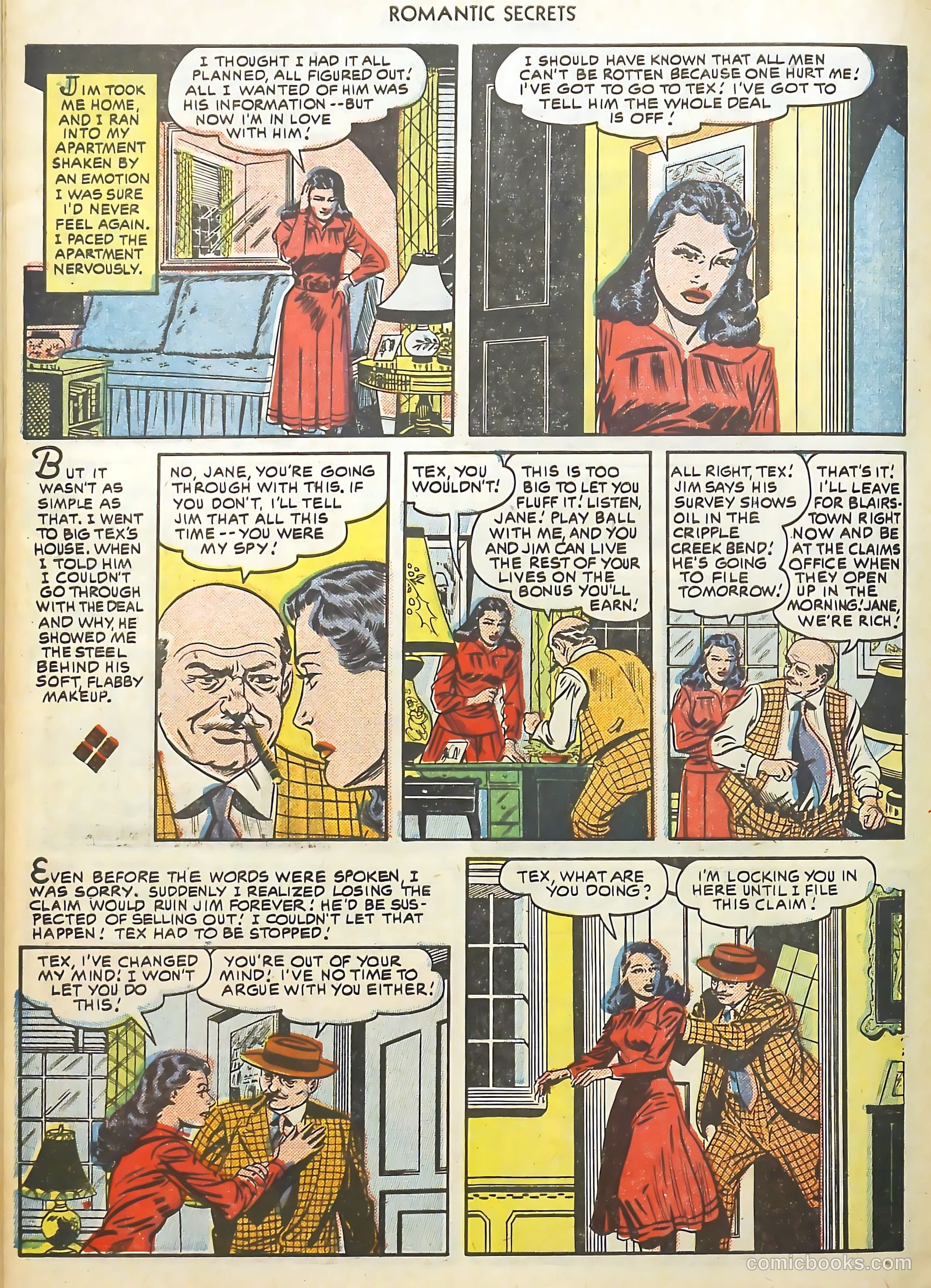 Romantic Secrets #21 (1951) — page 22 of 36