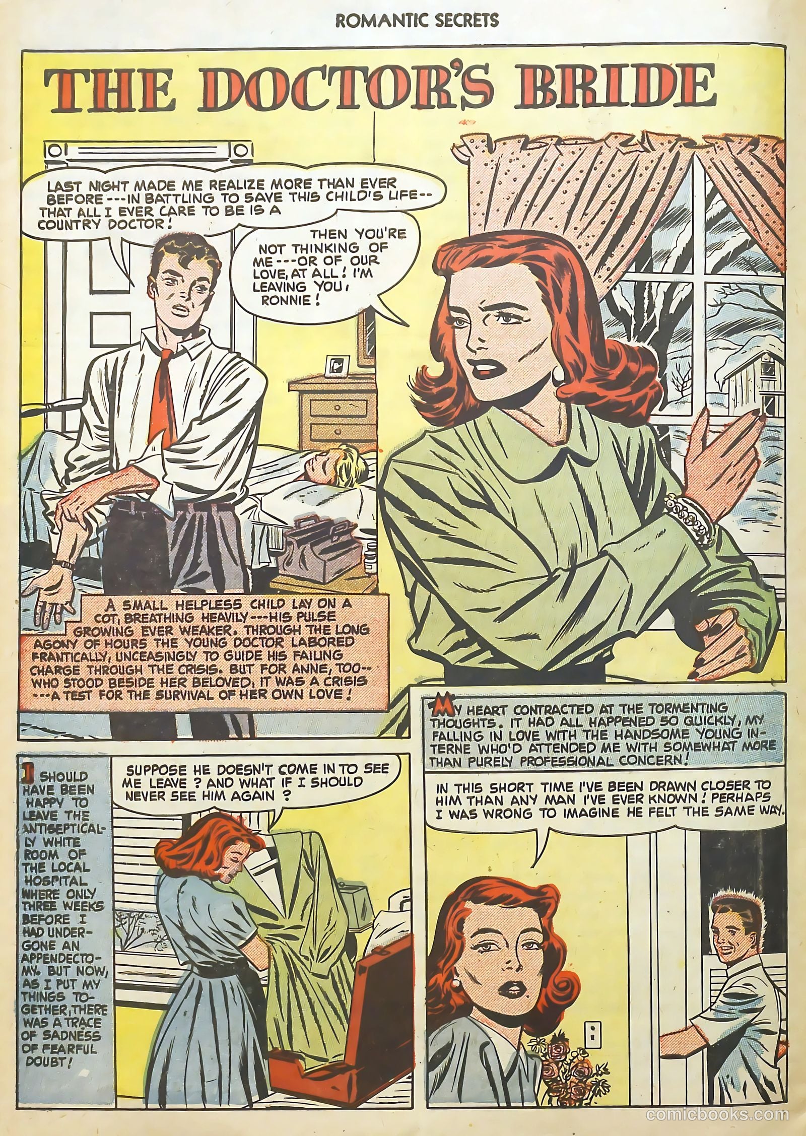 Romantic Secrets #21 (1951) — page 26 of 36