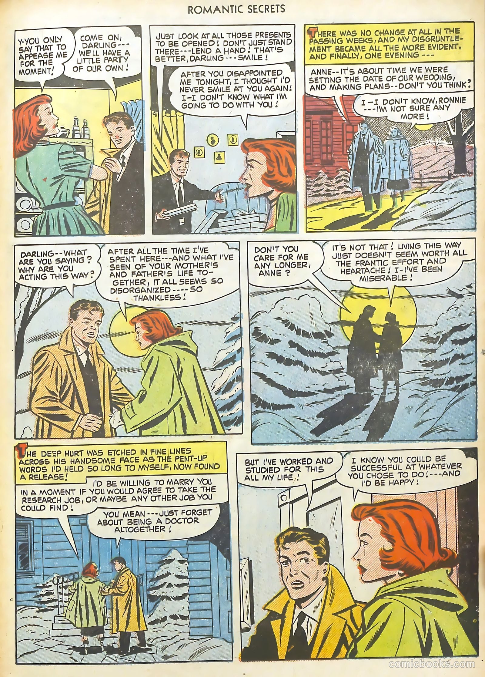 Romantic Secrets #21 (1951) — page 31 of 36