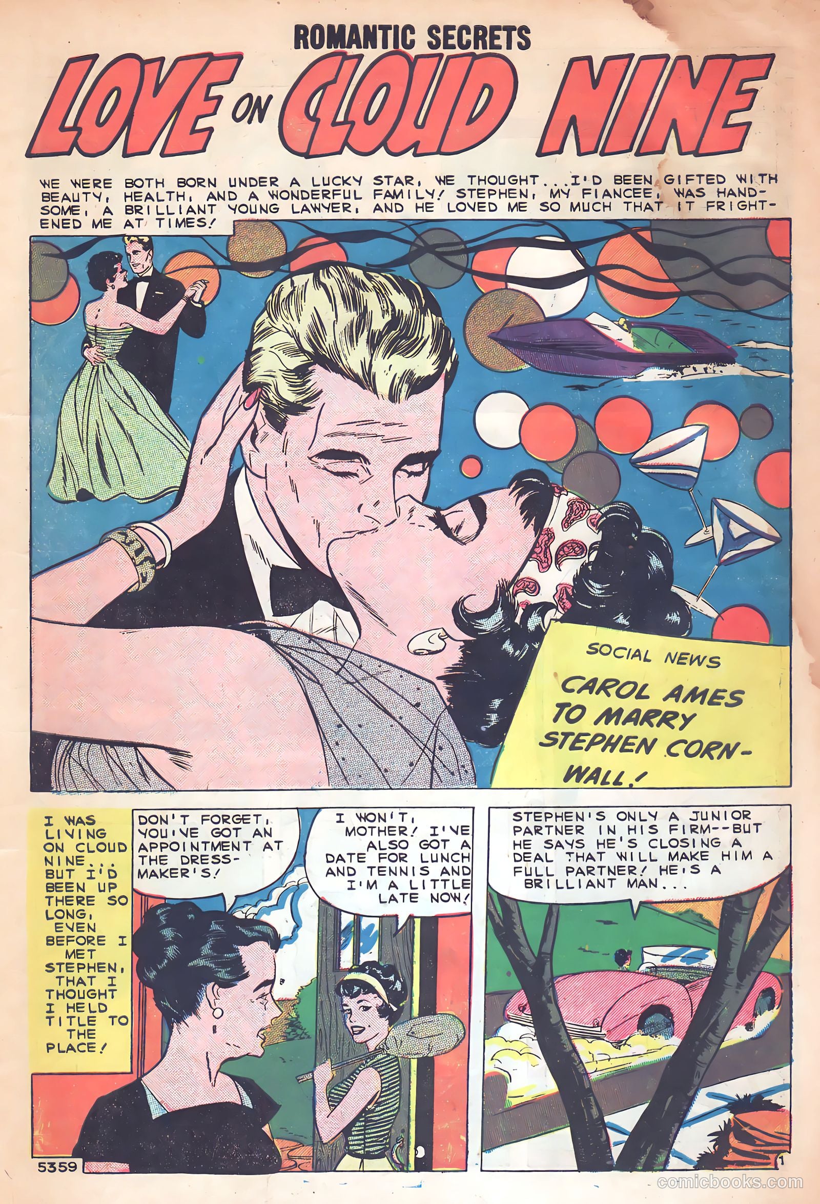 Romantic Secrets #22 (1959) — page 3 of 36