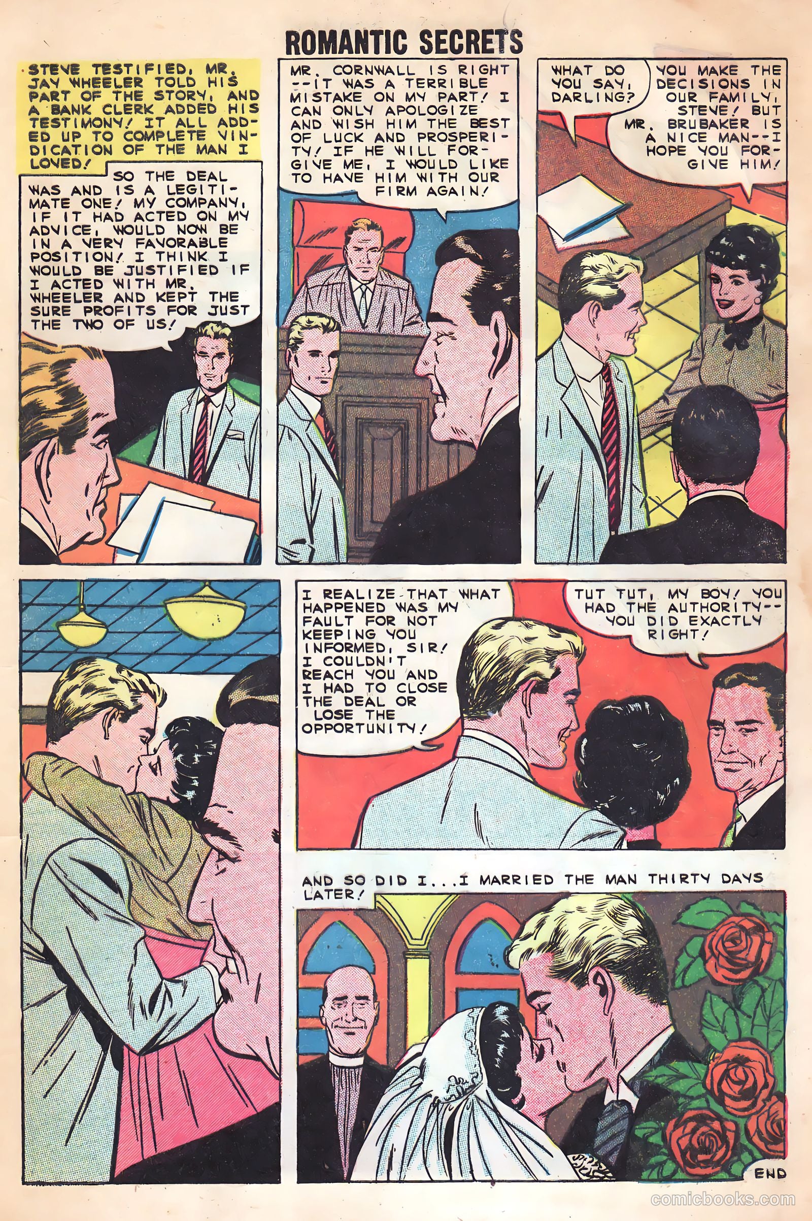 Romantic Secrets #22 (1959) — page 9 of 36