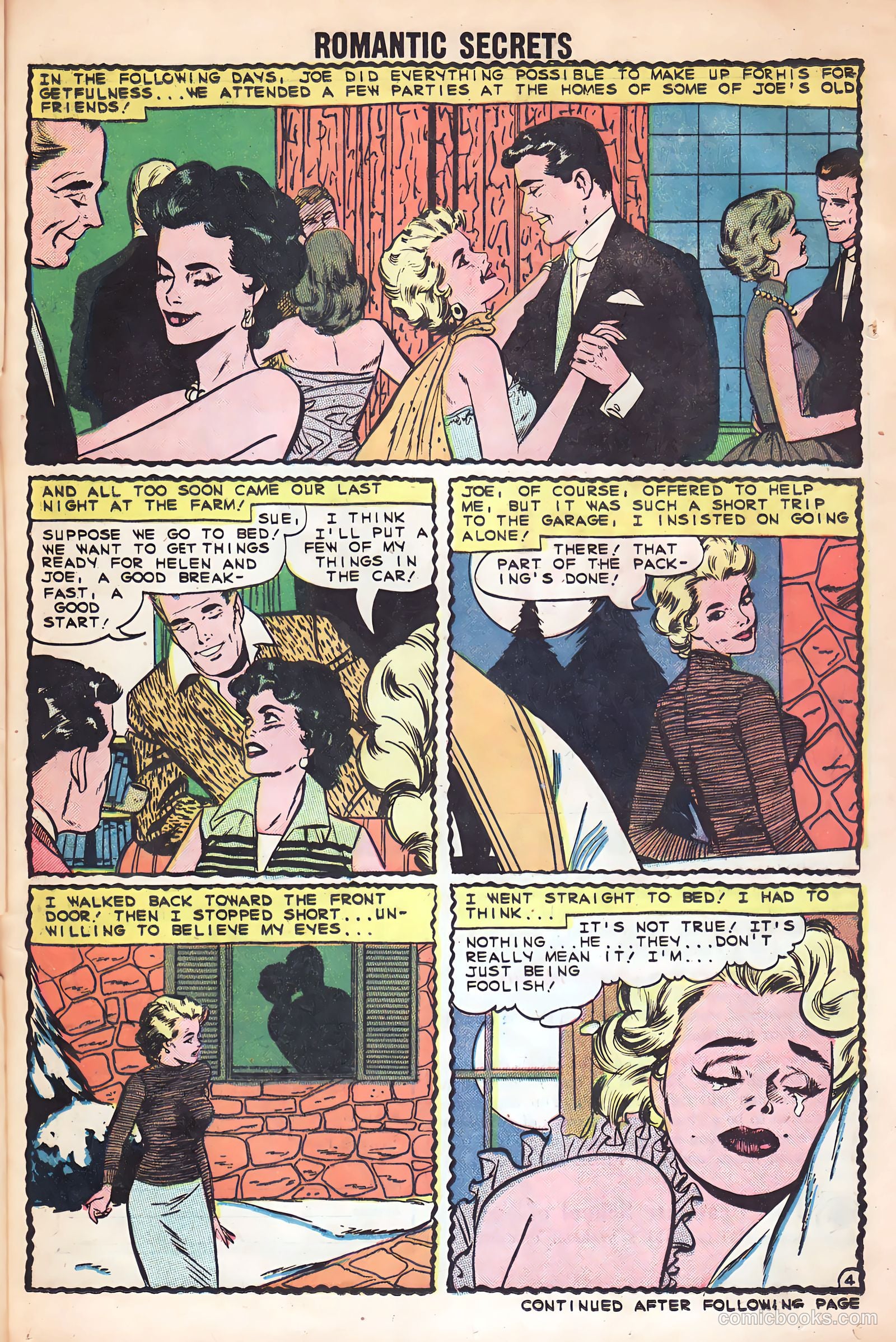 Romantic Secrets #22 (1959) — page 21 of 36
