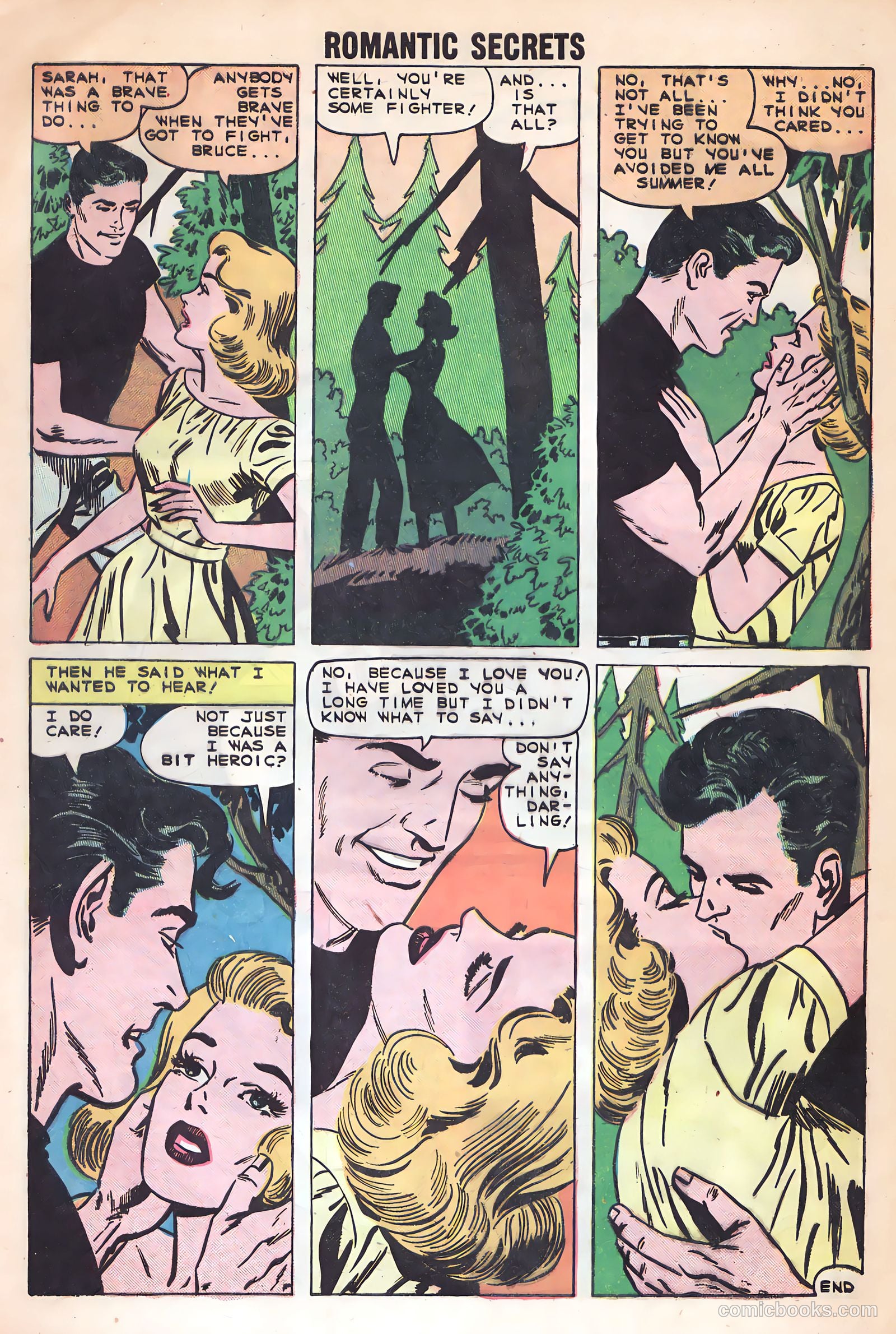 Romantic Secrets #22 (1959) — page 28 of 36