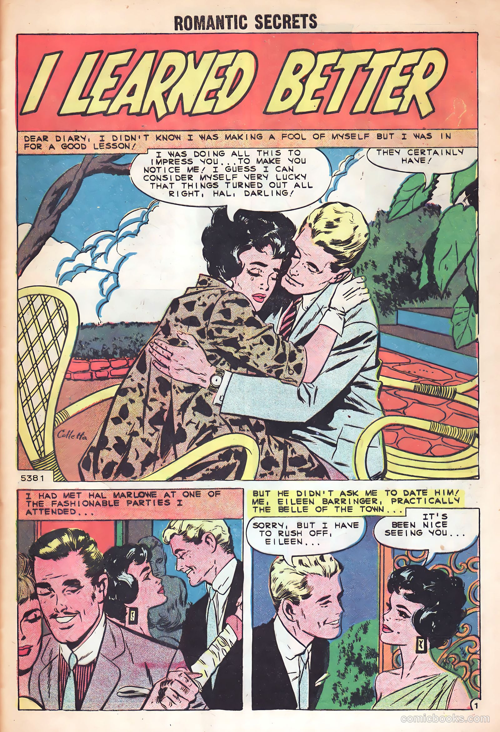 Romantic Secrets #22 (1959) — page 29 of 36