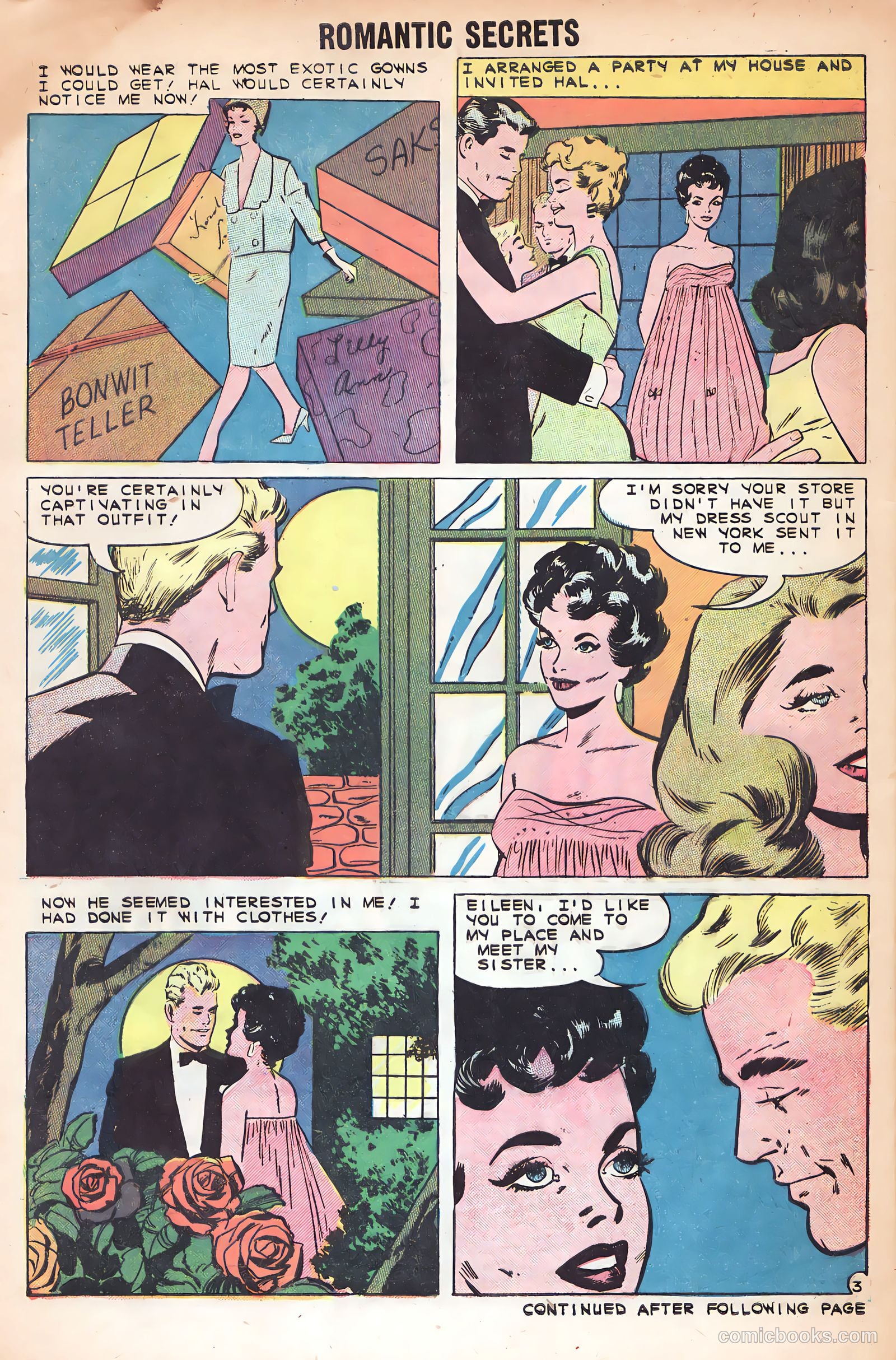 Romantic Secrets #22 (1959) — page 32 of 36