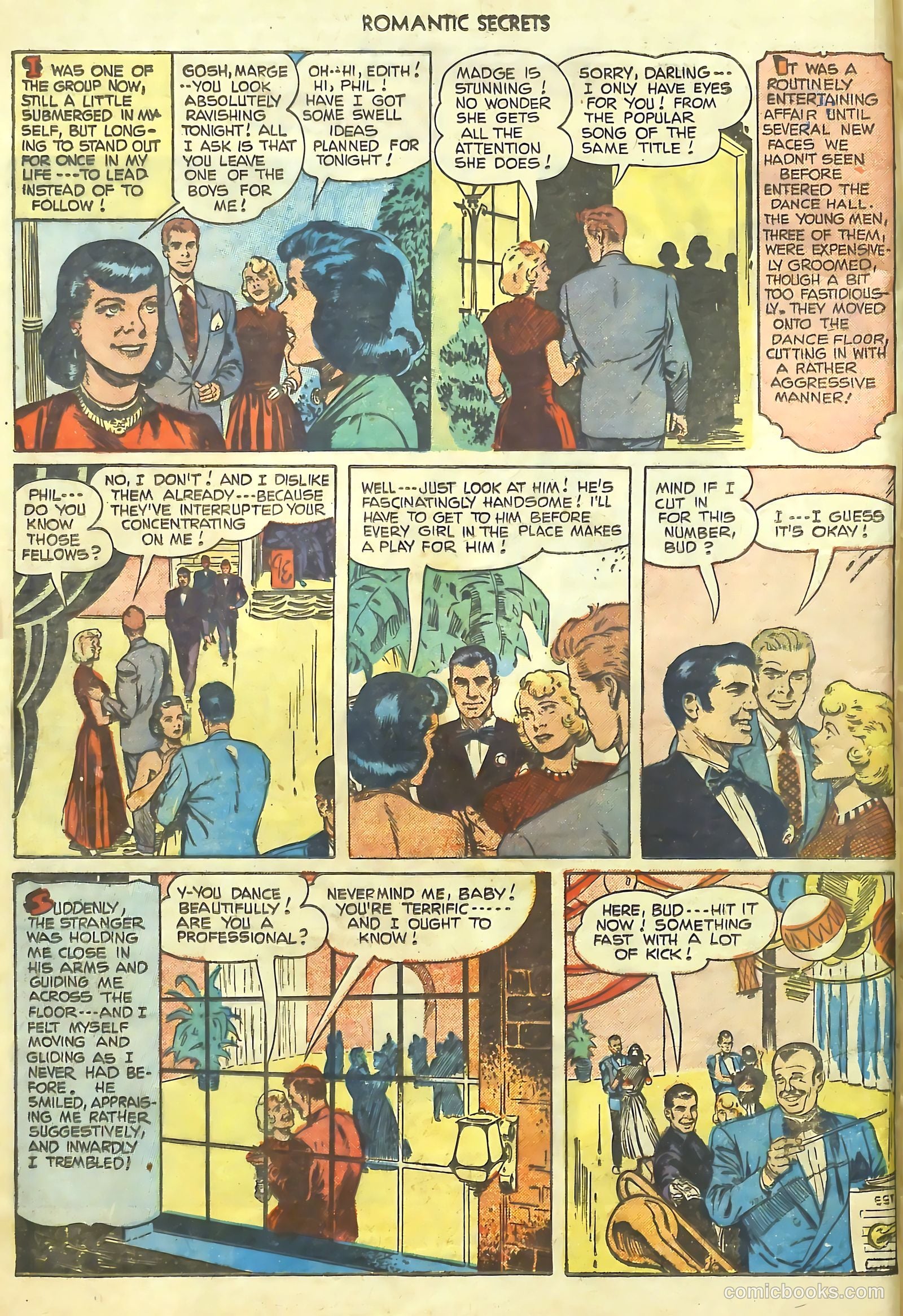 Romantic Secrets #22 (1951) — page 4 of 36