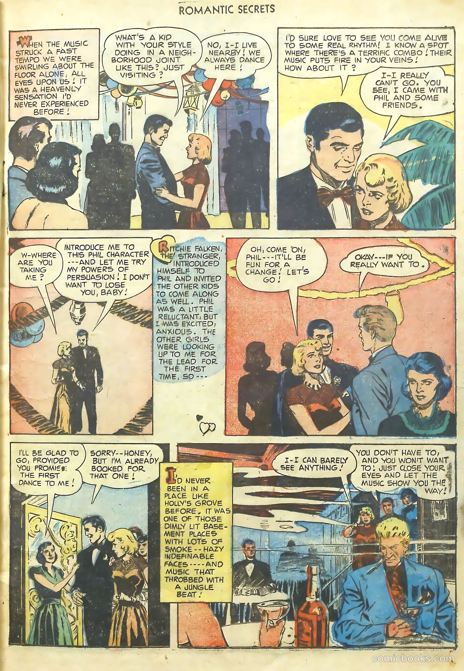 Romantic Secrets #22 (1951) — page 5 of 36
