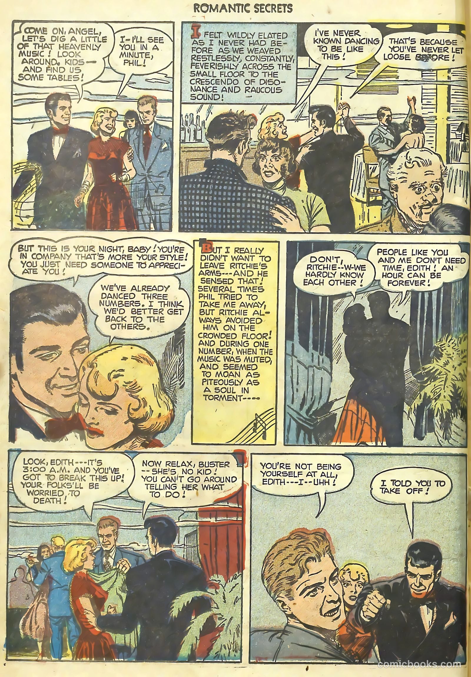 Romantic Secrets #22 (1951) — page 6 of 36