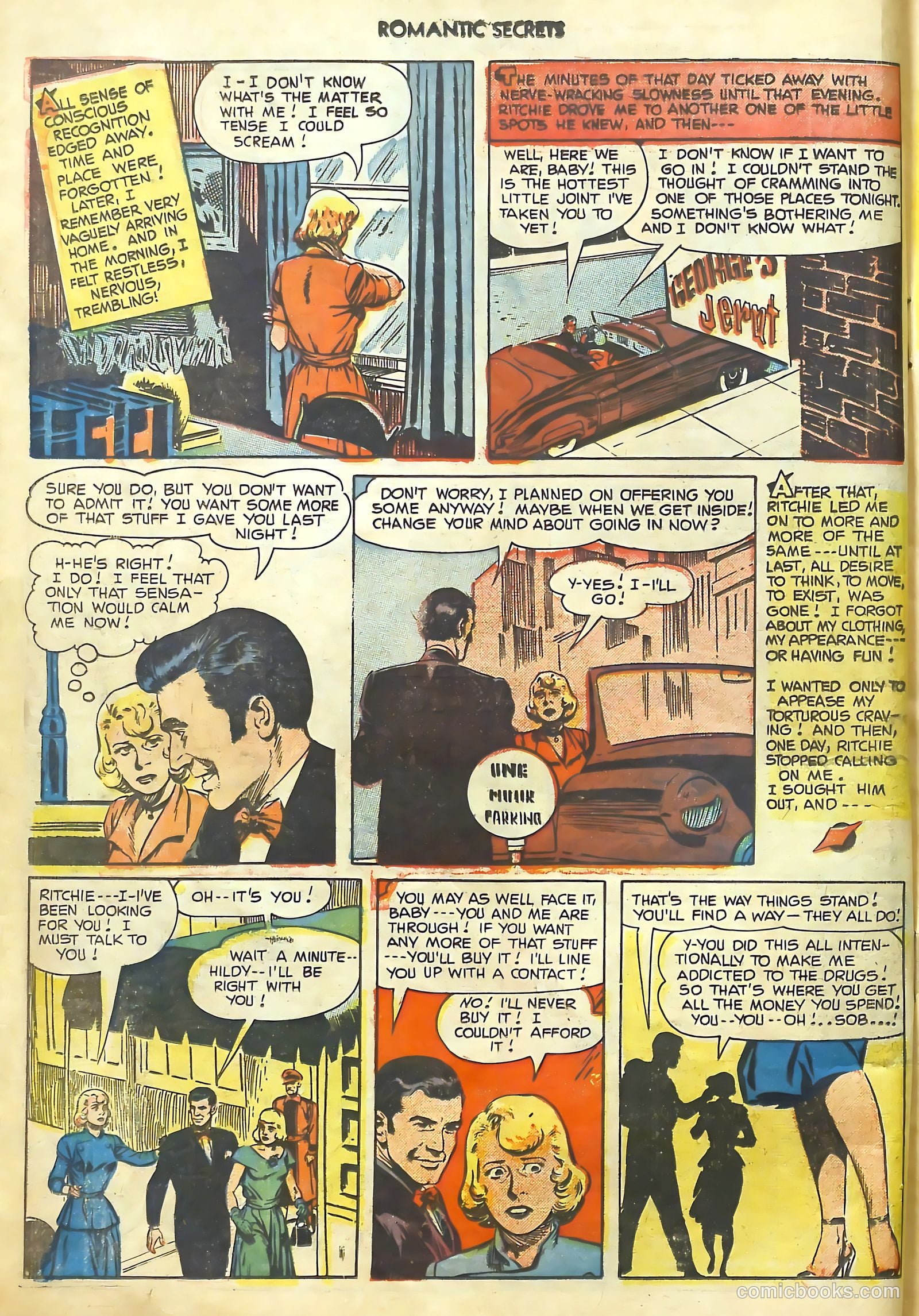 Romantic Secrets #22 (1951) — page 10 of 36