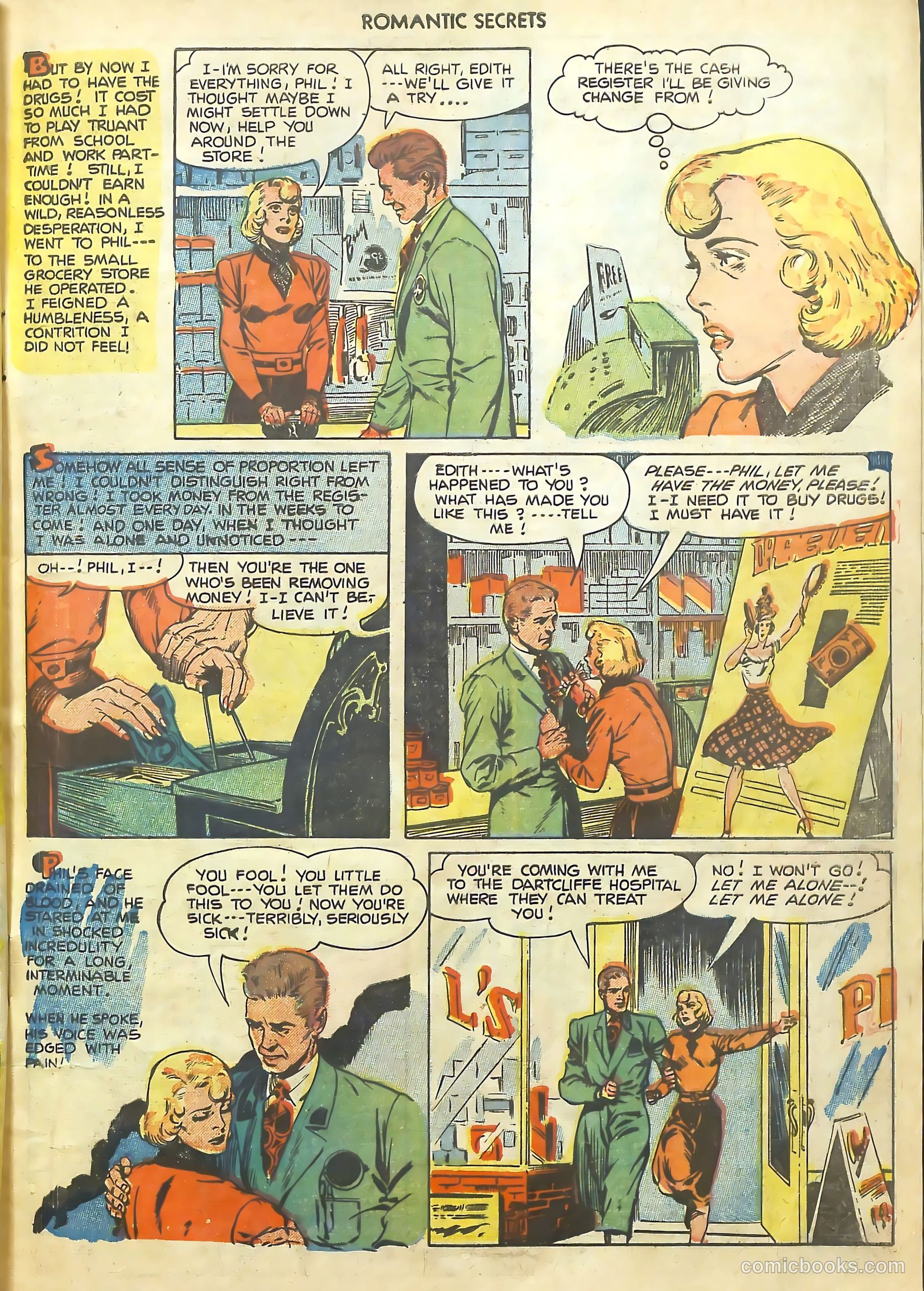 Romantic Secrets #22 (1951) — page 11 of 36